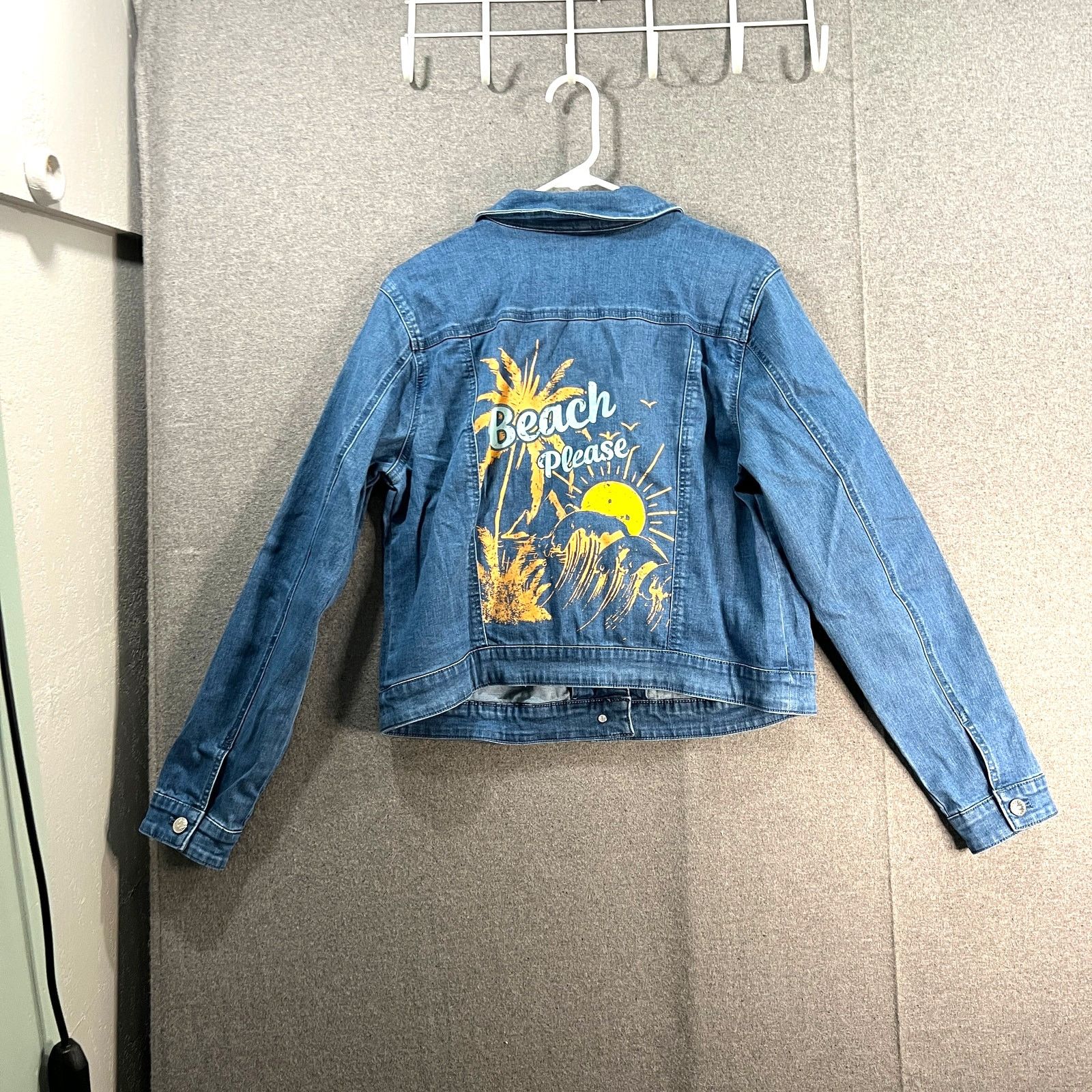 Other Studio park x Kerstin Lindquist Denim Jacket Beach Size M / US 6-8 / IT 42-44 - 2 Thumbnail