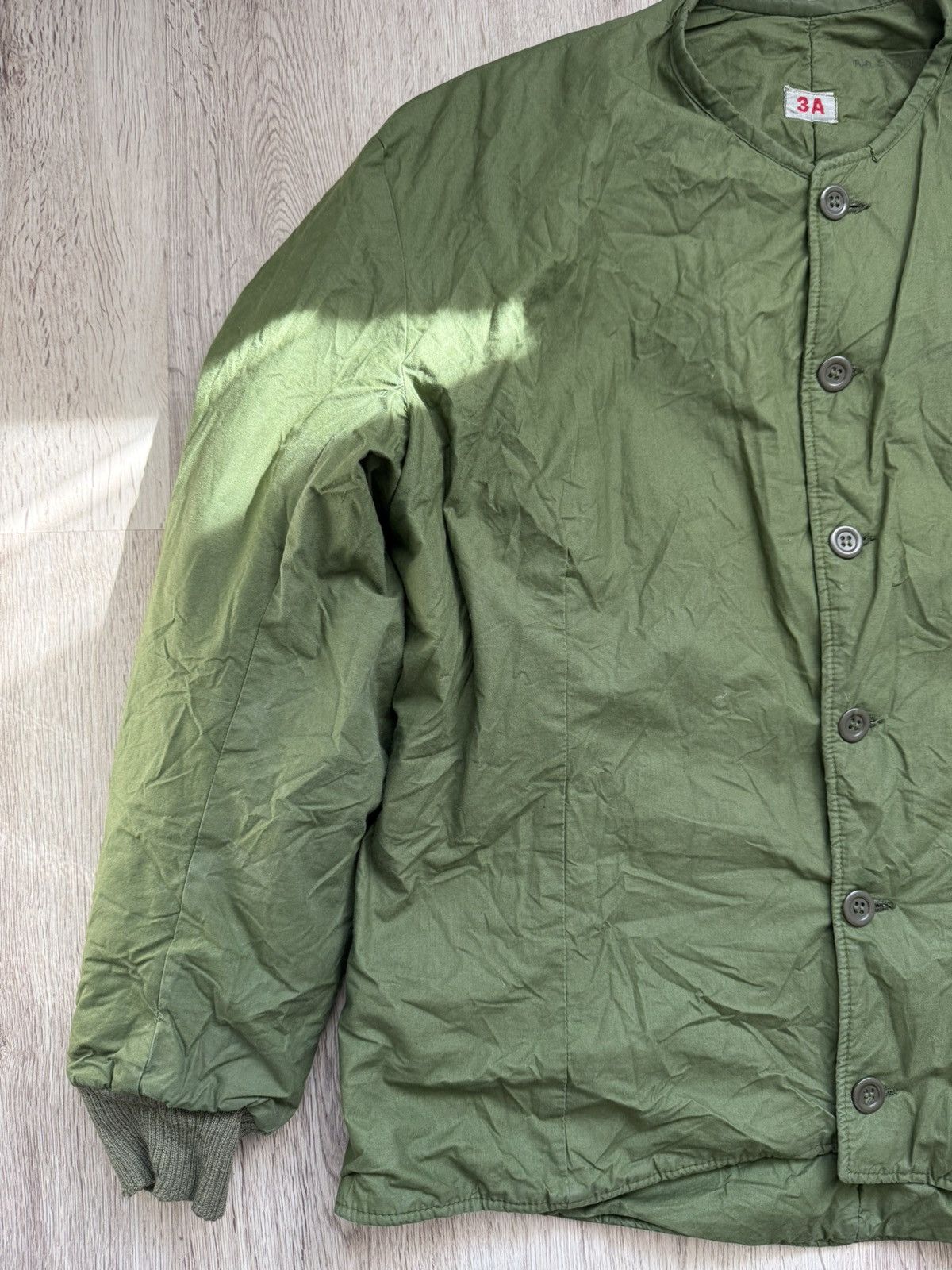 Other Vintage Swedish Army M59 Quilted Jacket 1966 Military 3A Size US L / EU 52-54 / 3 - 2 Thumbnail