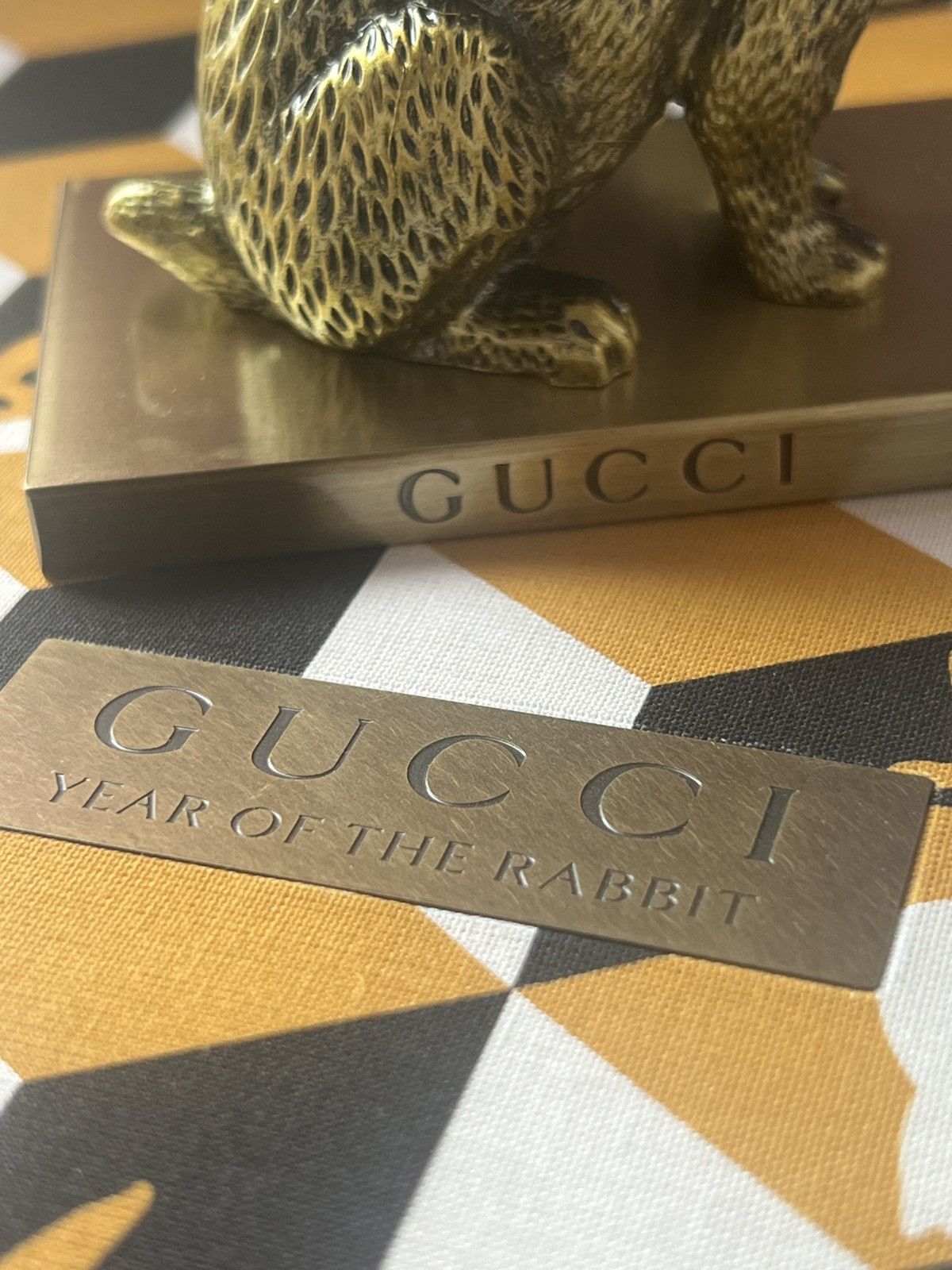 Gucci 🔥 Gucci Rabbit paperweight🐰 Jewellery Storage Box Home Decor Size ONE SIZE - 3 Thumbnail