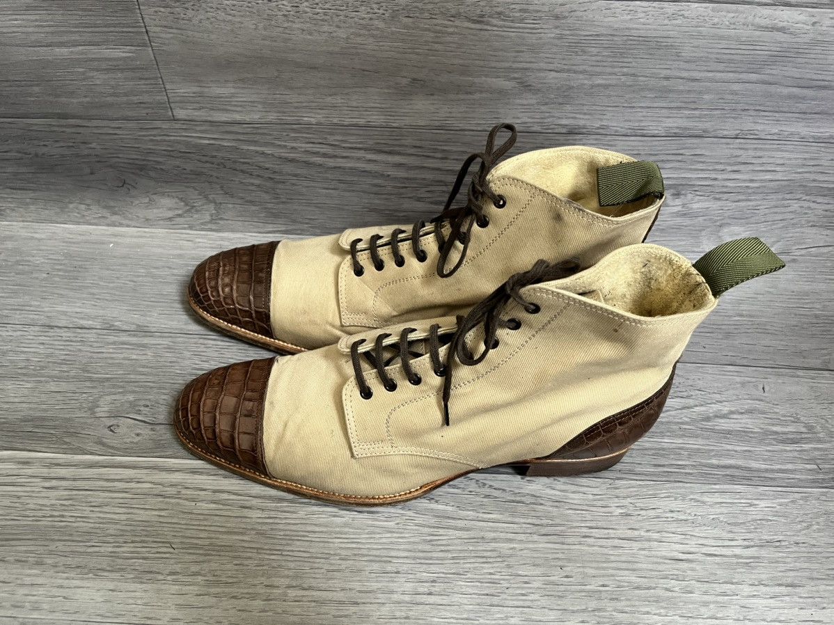 Saint Crispins Saint crispin Spectator boots croc leather boots sz 9.5 Size US 10.5 / EU 43-44 - 6 Thumbnail