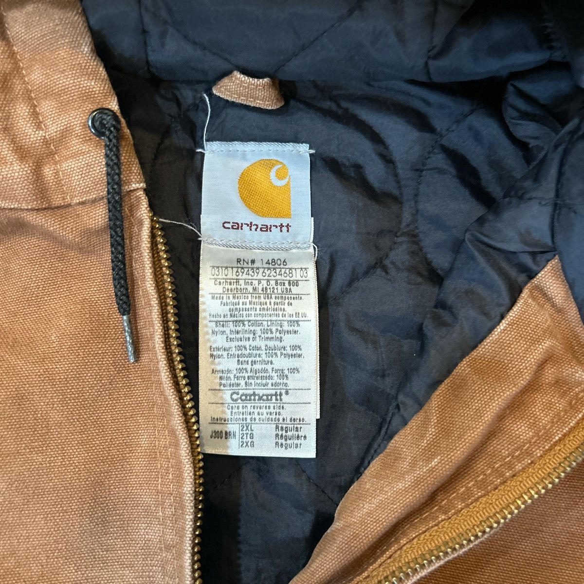 Carhartt Vintage Brown Detroit Carhartt Jacket Size US XXL / EU 58 / 5 - 4 Thumbnail