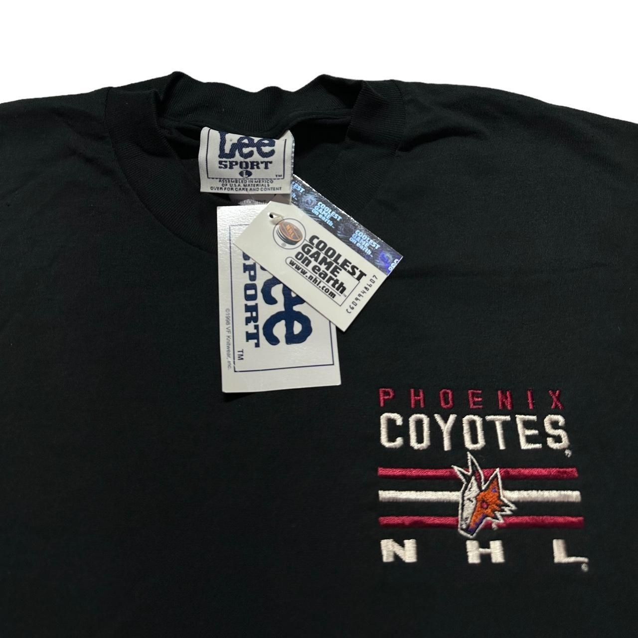 NHL × Vintage Vintage Phoenix Coyotes Deadstock Long Sleeve T-Shirt Size US L / EU 52-54 / 3 - 3 Thumbnail