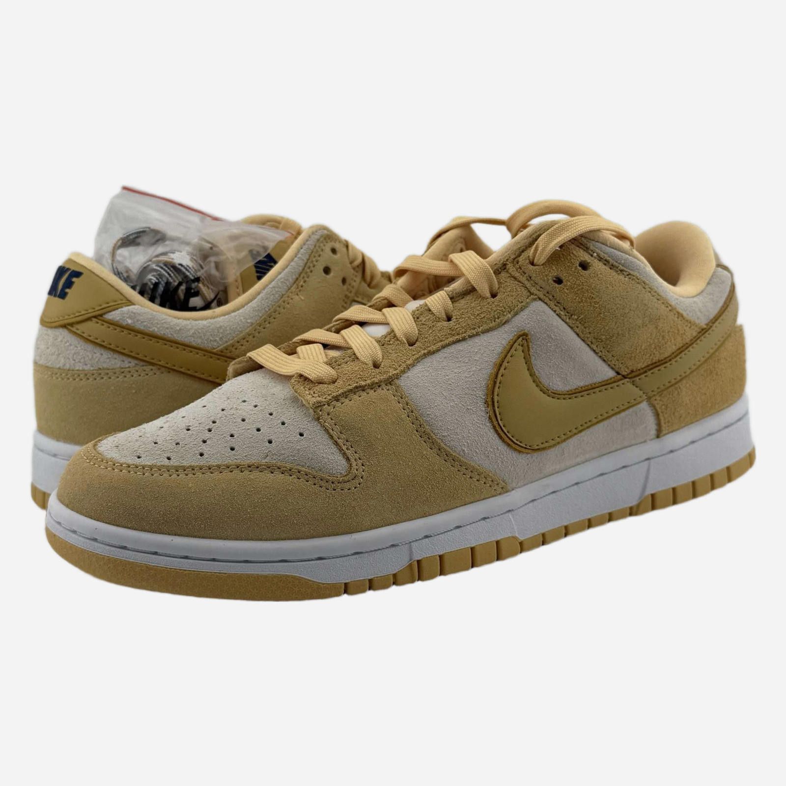 Nike Nike Dunk Low Celestial Gold Suede 10W New with Box D4922 Size US 8.5 / IT 38.5 - 1 Thumbnail