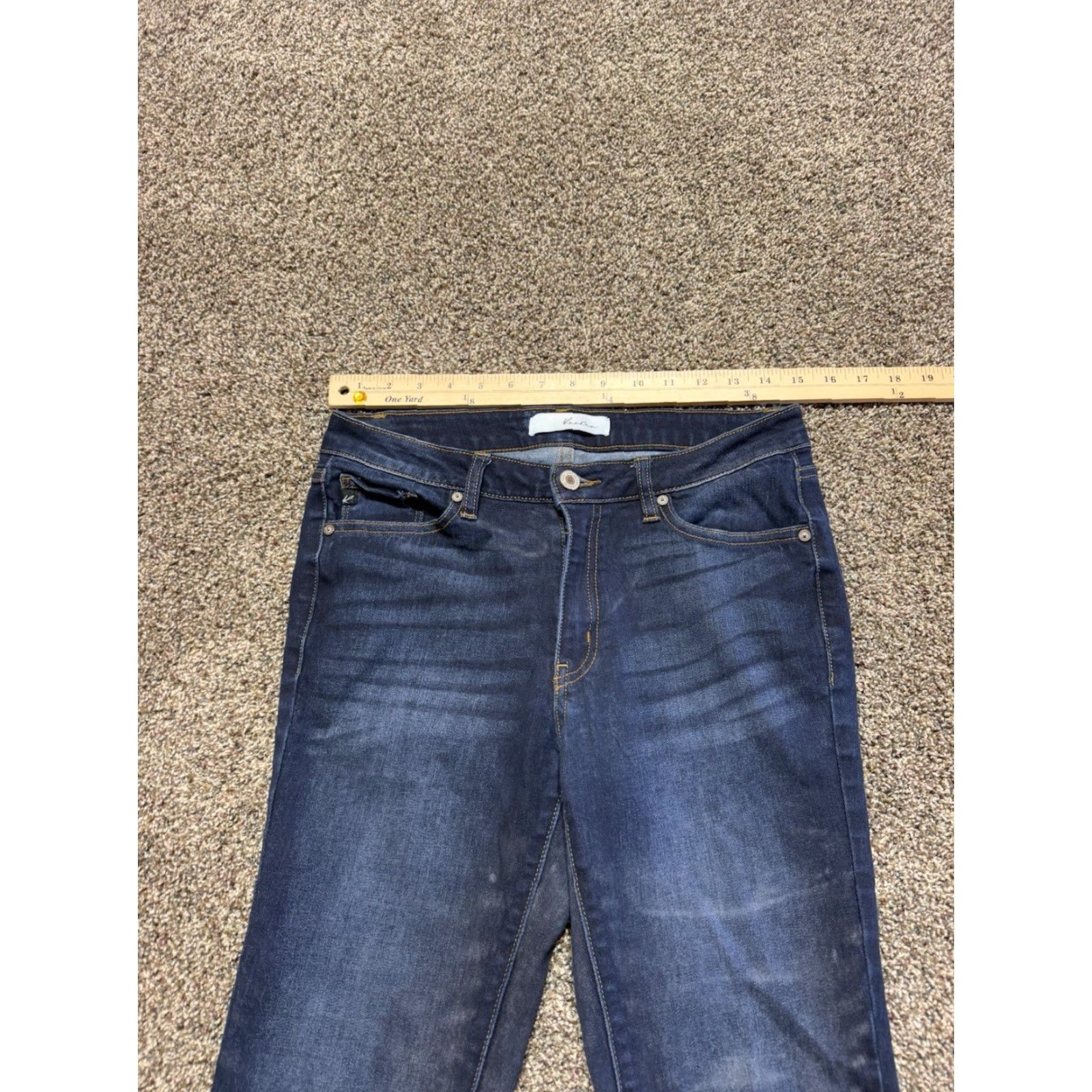 Vintage Kancan Jeans Size 9 Blue Denim 9/28 Skinny Lot Of 2 Women Jeans 5-Pocket Design Regular Size 9 Blue Kangan? Size 30" / US 8 / IT 44 - 5 Thumbnail