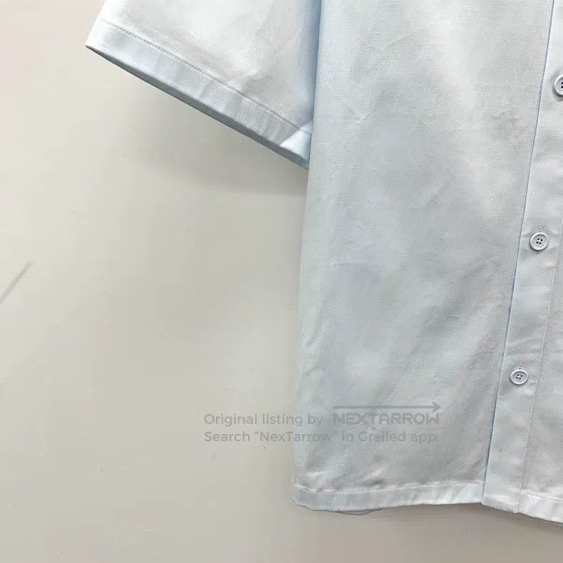 Louis Vuitton Louis Vuitton 24 light blue pocket logo embossed cotton la Size US XL / EU 56 / 4 - 4 Thumbnail