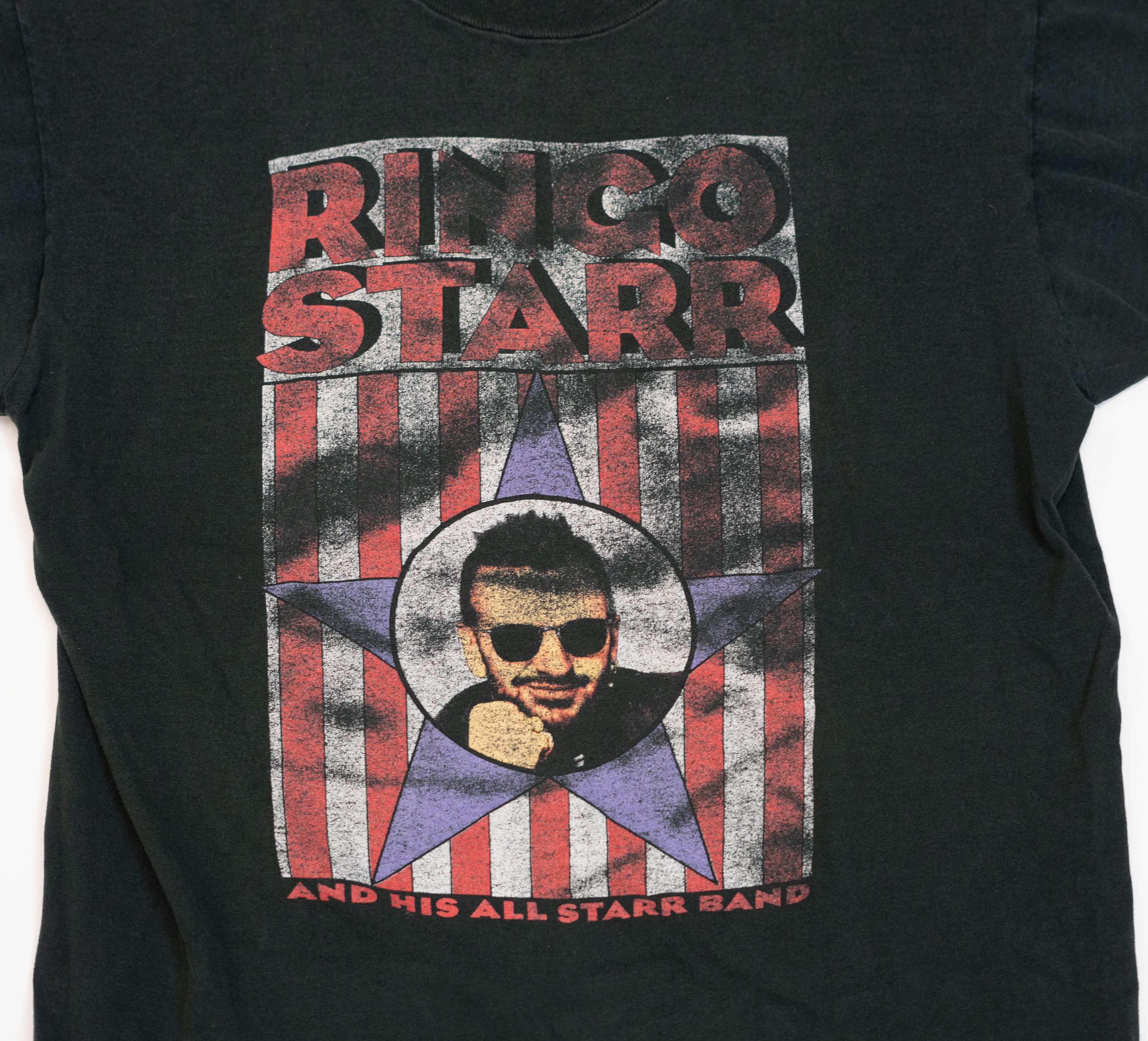Band Tees × Vintage Vintage 90s Ringo Starr T-Shirt Men Size L All Starr Band Size US L / EU 52-54 / 3 - 2 Thumbnail