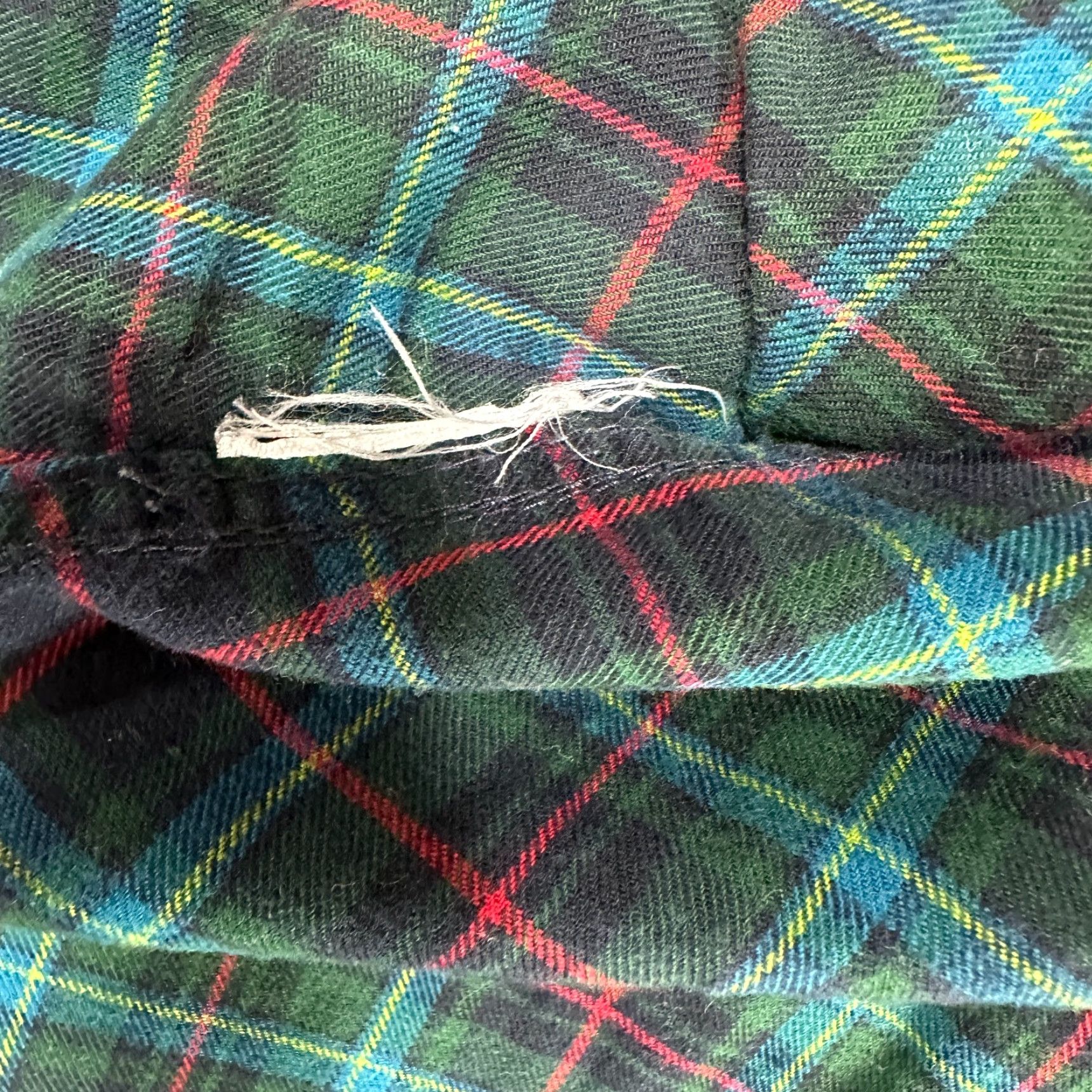Eddie Bauer Eddie Bauer Shirt Womens Small Tartan Plaid Henley Top Roll Tab Sleeve Knit Cotton Blend Blue Size S / US 4 / IT 40 - 7 Thumbnail