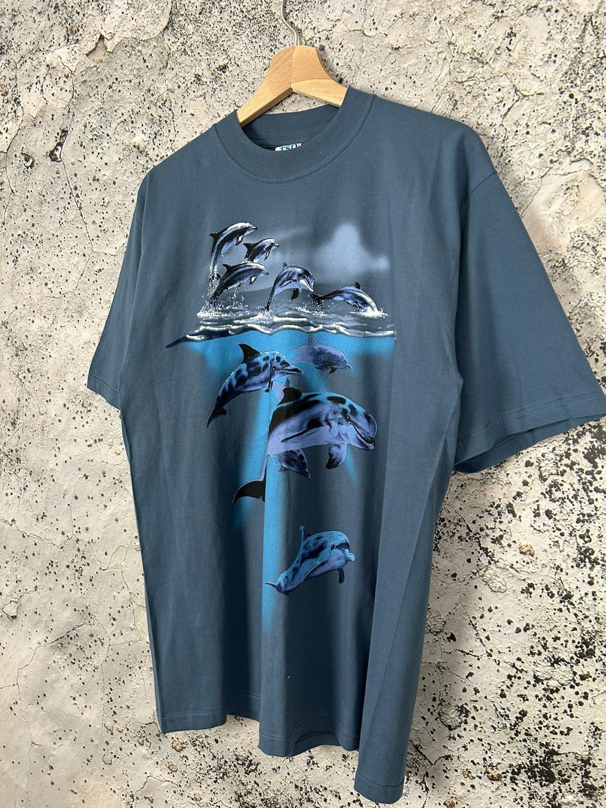 Other Vintage Dolphins Animal Graphic Tee Rare 90s Y2K Hype Size US L / EU 52-54 / 3 - 2 Thumbnail