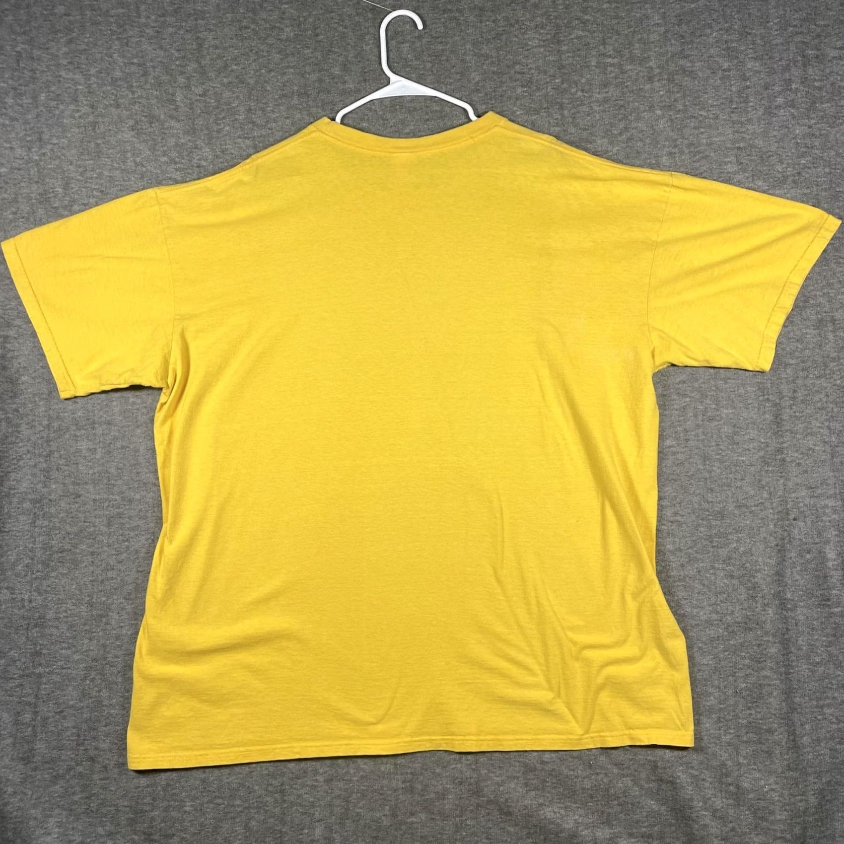 Jordan Brand Jordan Shirt Mens 2XL Yellow Jumpman Graphic Air Jordan MVP 69 Points Tee Size US XXL / EU 58 / 5 - 2 Thumbnail