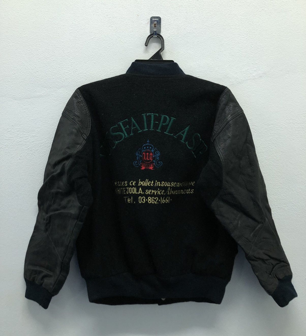 Vintage White Joola Varsity Jacket