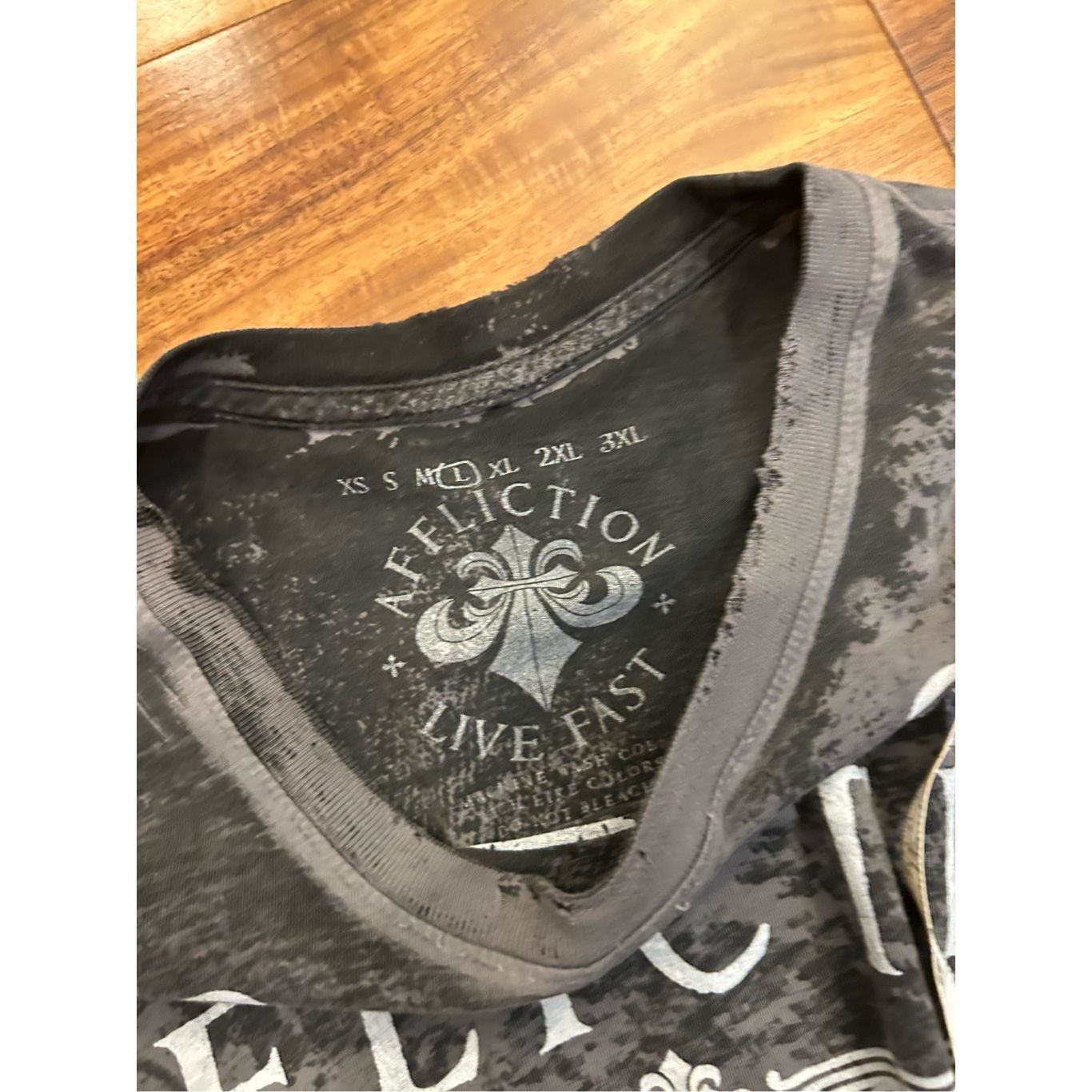 Affliction Vintage Y2K skull affliction, grunge, insane punk undergroun Size US L / EU 52-54 / 3 - 8 Thumbnail