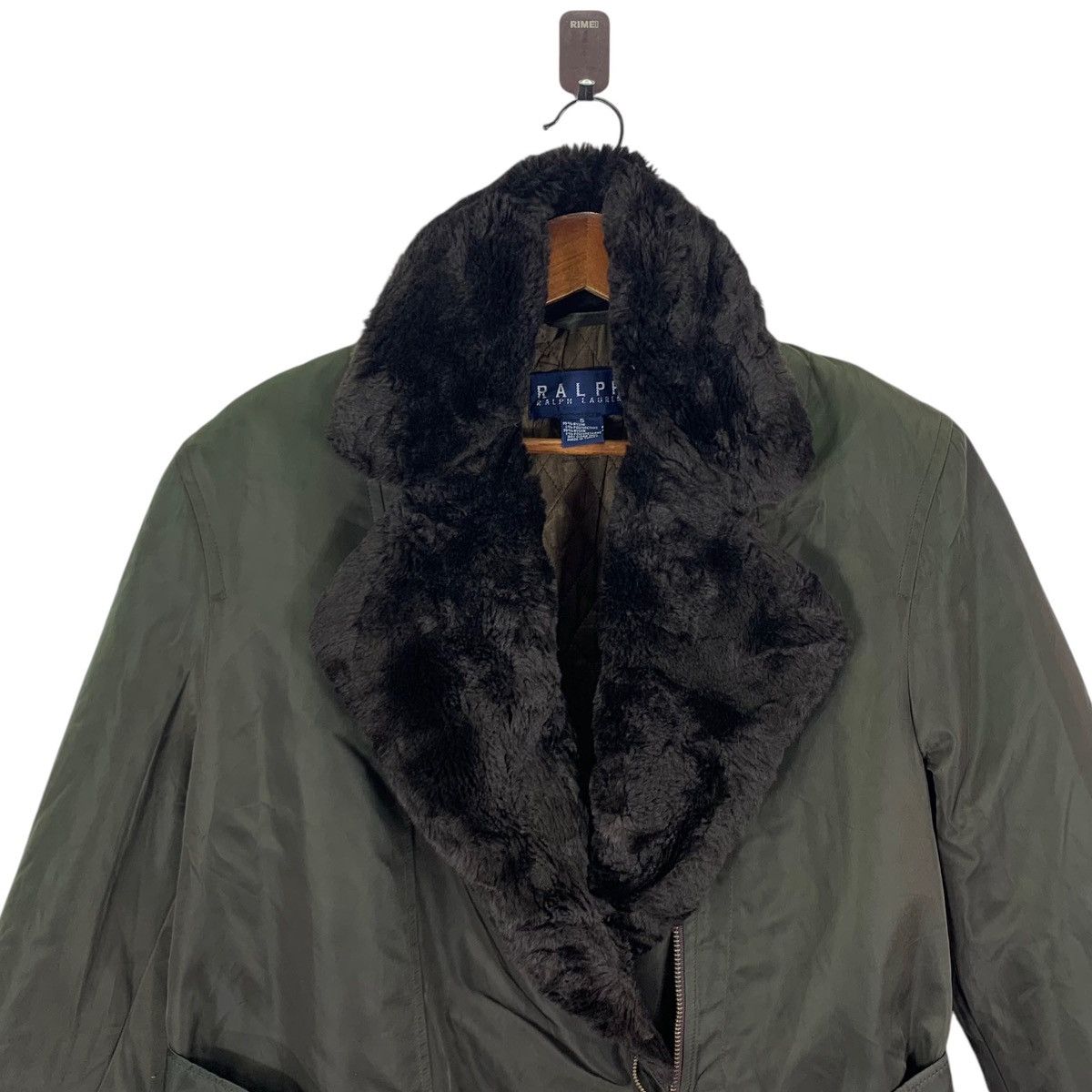 Polo Ralph Lauren × Vintage VINTAGE POLO RALPH LAUREN MINK FUR NYLON JACKET Size US S / EU 44-46 / 1 - 6 Thumbnail