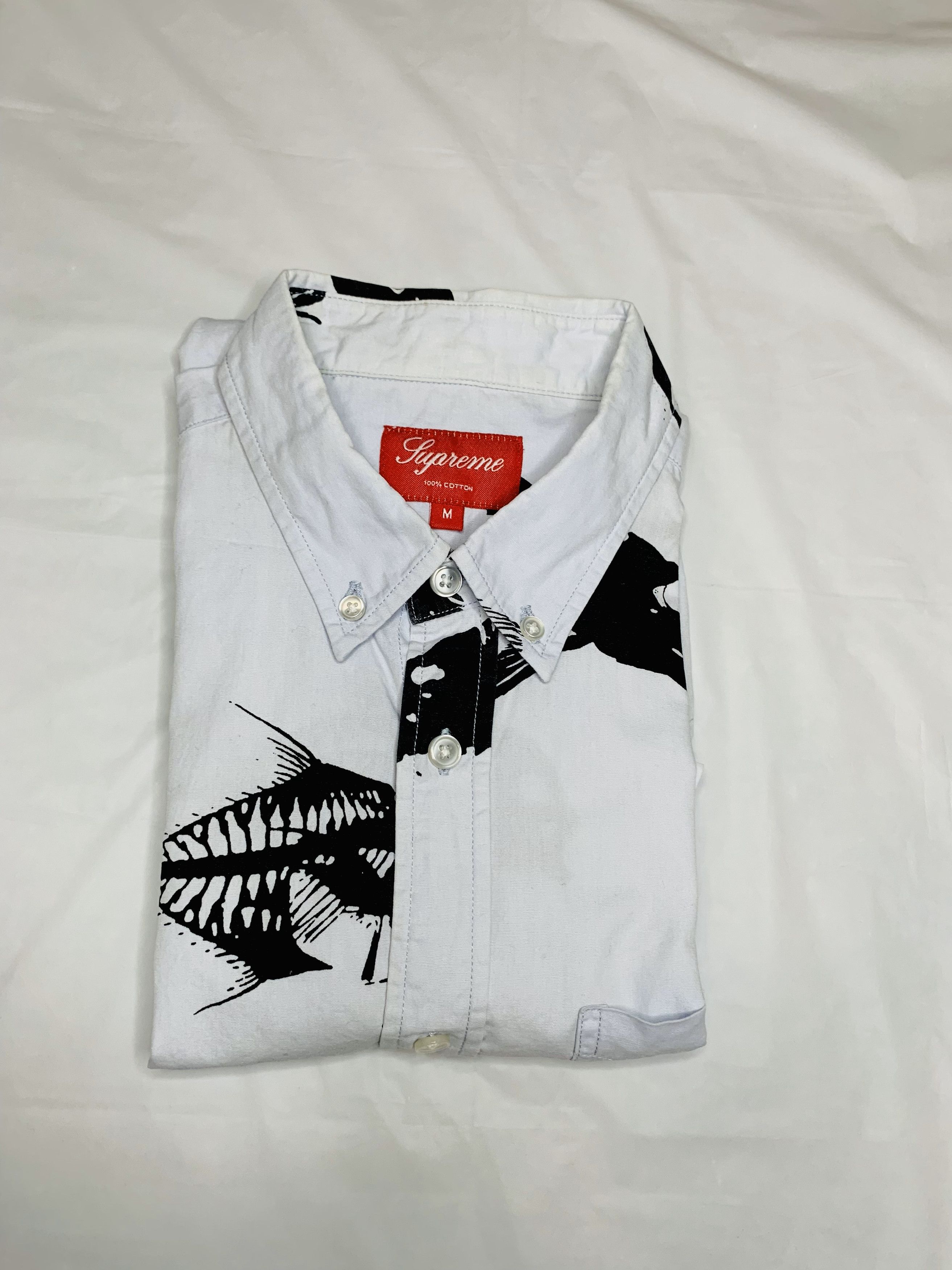 Supreme Supreme SS10 Fishbone Button up (M) Size US M / EU 48-50 / 2 - 4 Thumbnail