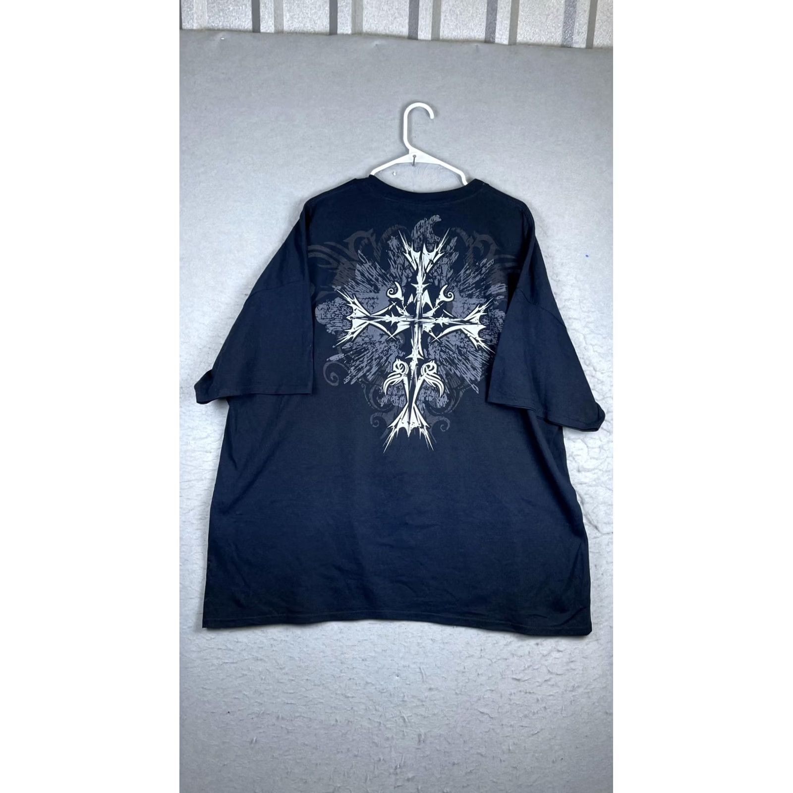 Vintage WWE Shirt Mens 3XL Black Randy Orton RKO Legend Killer Skull Graphic Tee T-Shirt Size US XXL / EU 58 / 5 - 7 Thumbnail