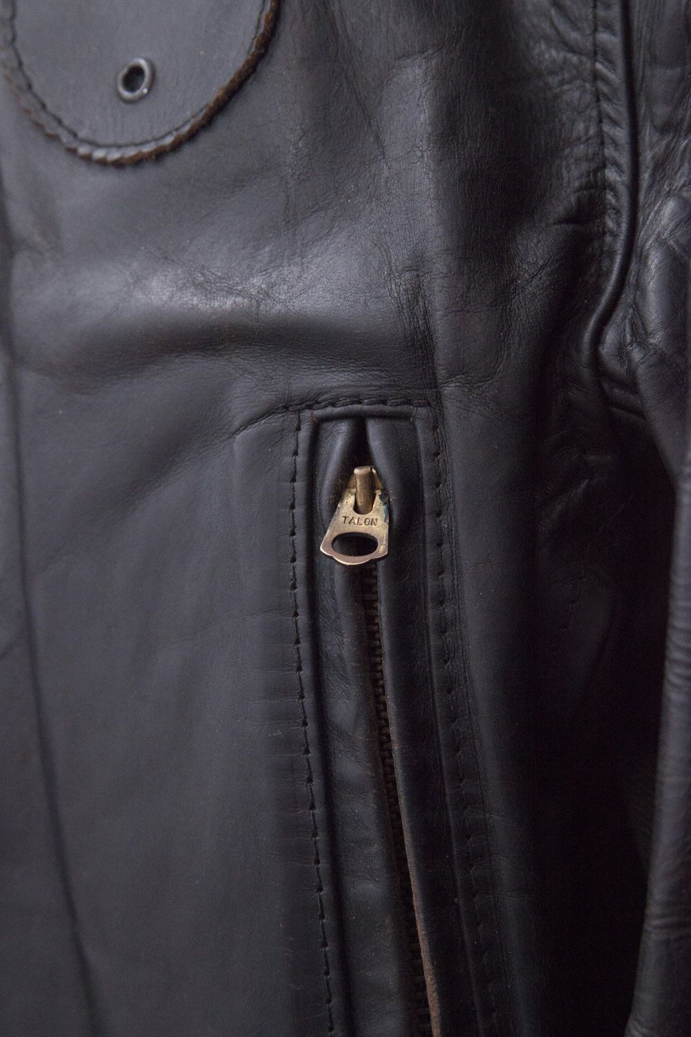 Aero Leathers C.H.I.P.S Police leather horsehide jacket xx Size US M / EU 48-50 / 2 - 10 Thumbnail