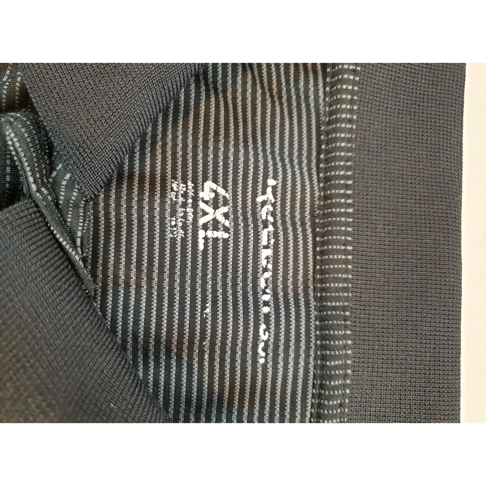 Reebok Reebok Polo Shirt Mens 4XL Black Gray Stripe Performance Golf Athletic Big Tall Shirt Size US XXL / EU 58 / 5 - 3 Thumbnail