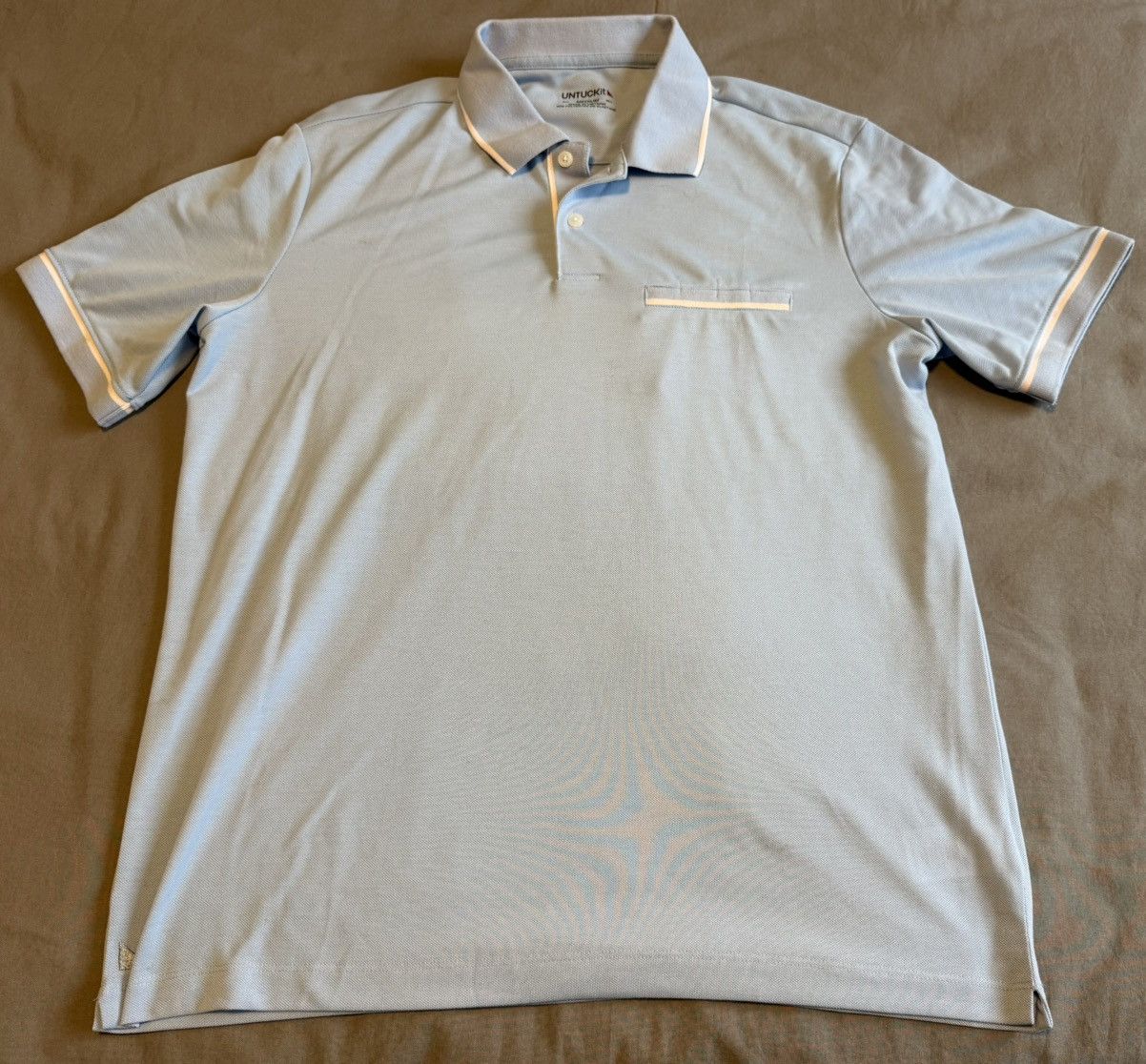 UNTUCKit Lot Of 2 Untuckit Short Sleeve Shirts Golf Polo & Button Up Size US M / EU 48-50 / 2 - 7 Thumbnail