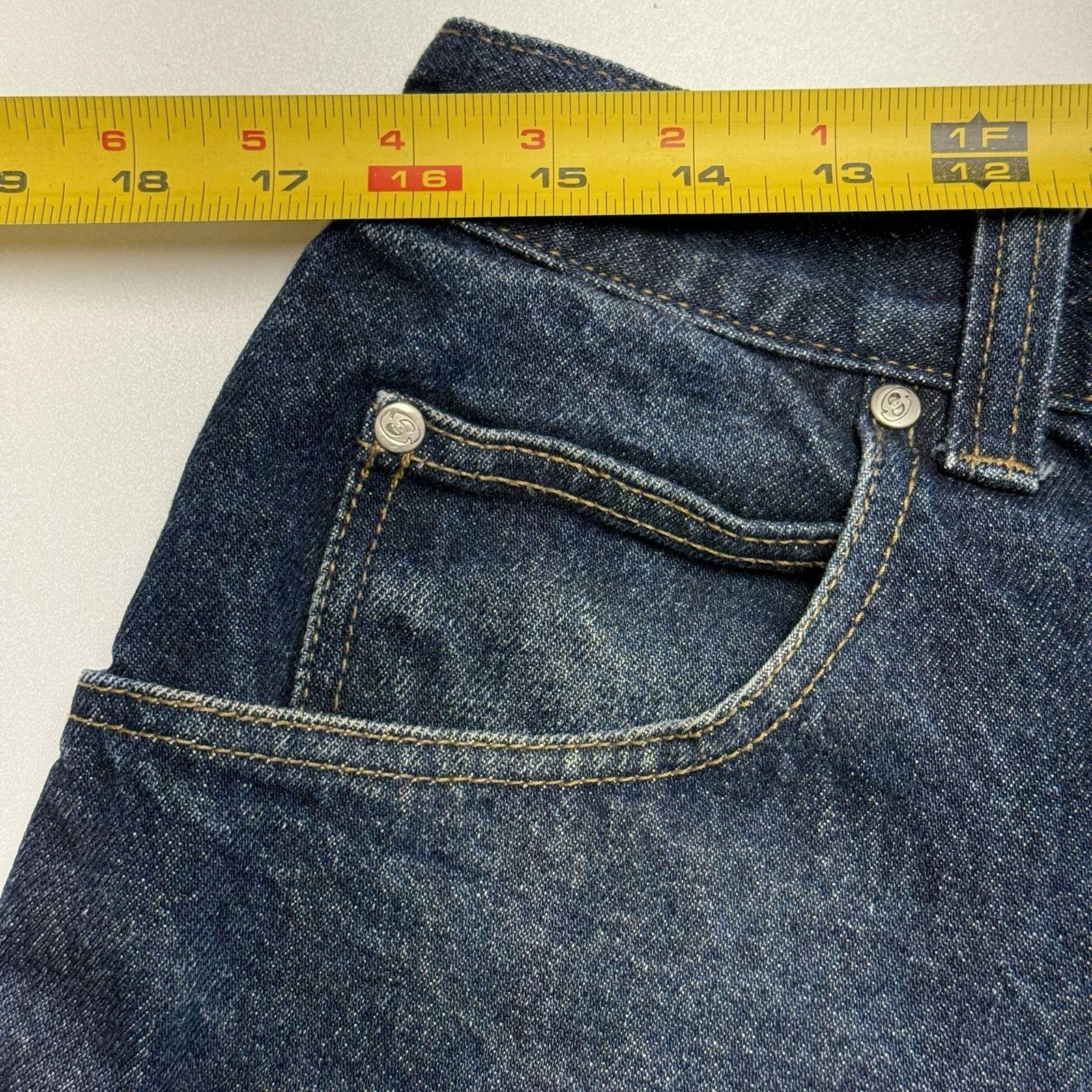 Anchor Blue Vintage Anchor Blue Huge Baggy Jean Shorts Mens 36 (32x15) Size US 36 / EU 52 - 8 Thumbnail