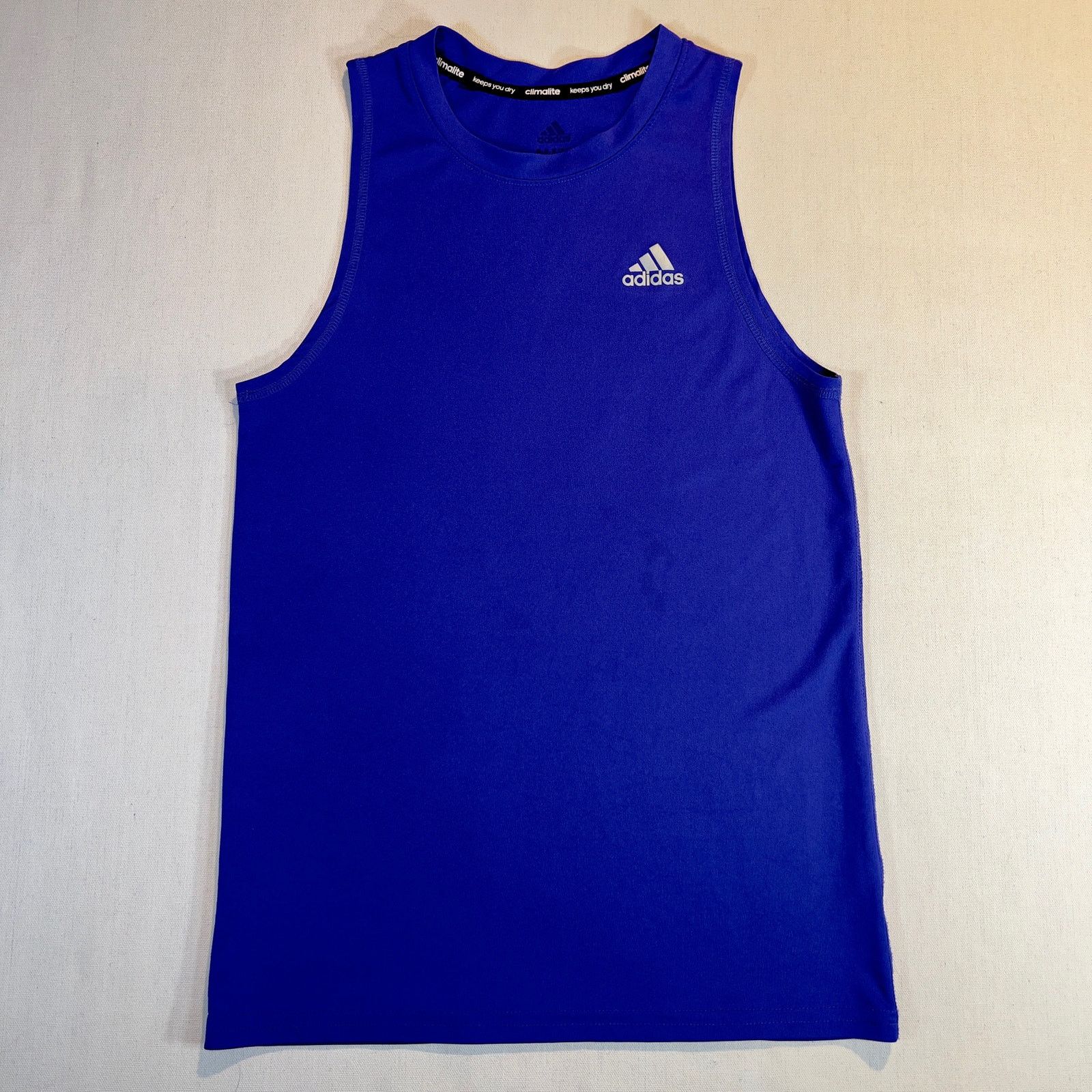Adidas Adidas Purple Climalite Performance Fabric Tank Top 10/12 Size L / US 10 / IT 46 - 1 Thumbnail