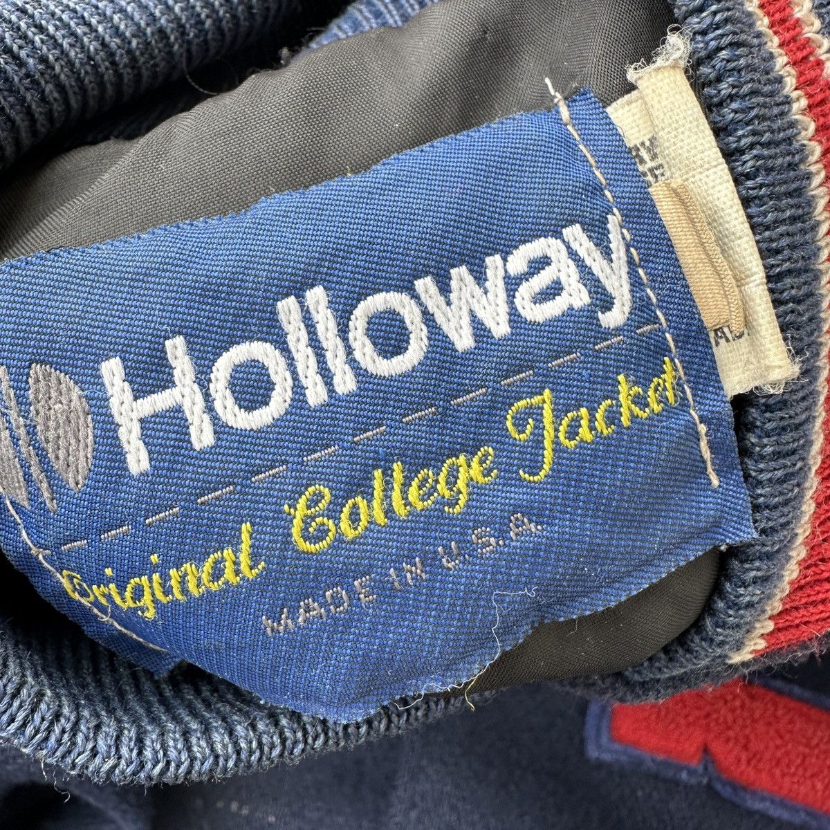 Vintage 80s College letterman football hippie patch varsity jkt Size US M / EU 48-50 / 2 - 8 Thumbnail