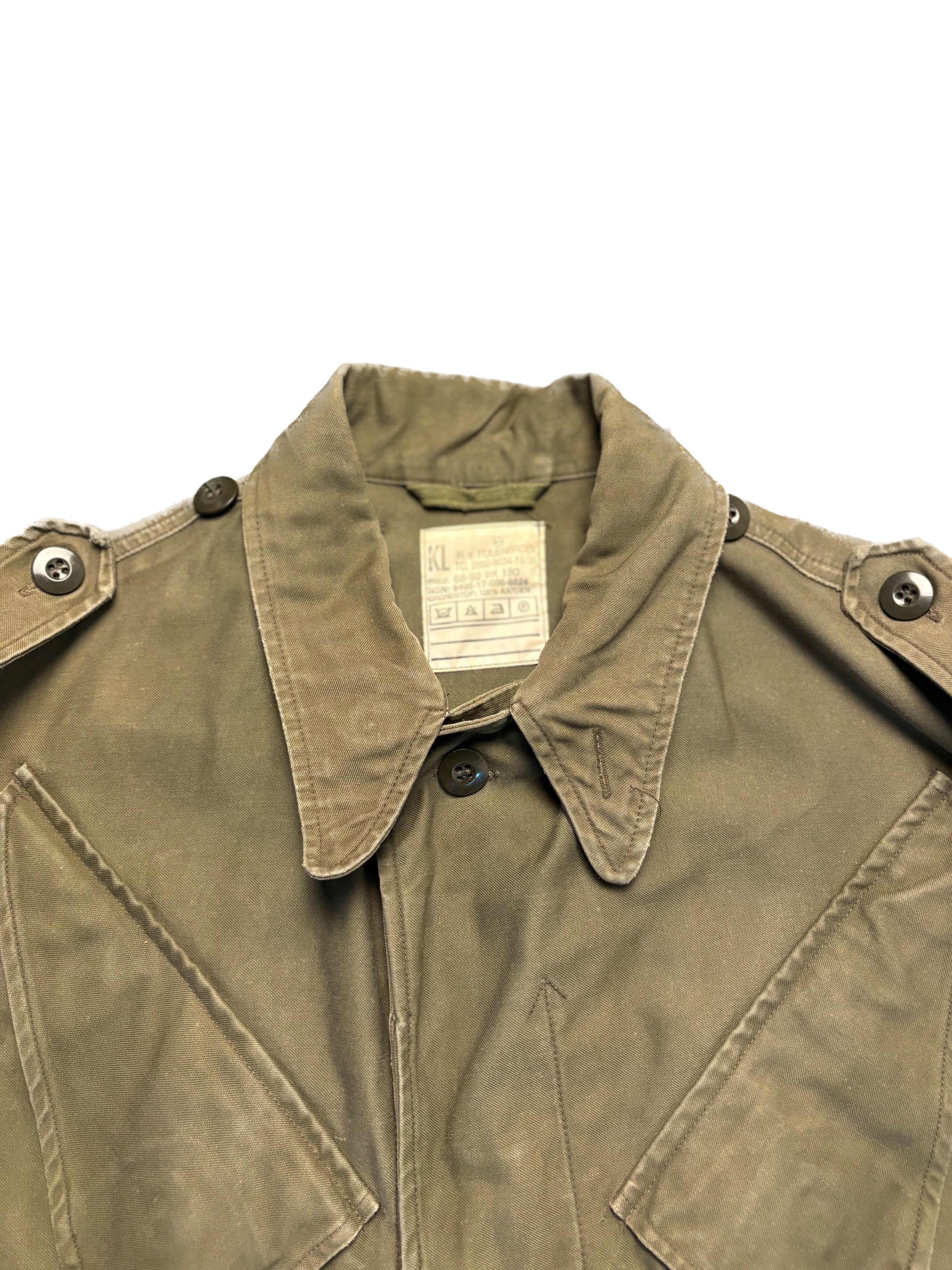 Vintage Vintage 80s Puijenbroek Swedish Army Military M65 Jacket Size US M / EU 48-50 / 2 - 8 Thumbnail
