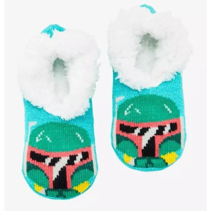 Disney Disney Star Wars Boba Fett Chibi Slipper Socks - 9-11 NWT Size US 6 / IT 36 - 1 Thumbnail