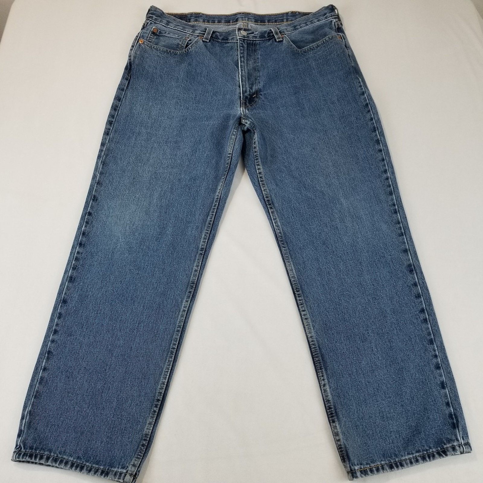 Levi's Levis 550 Jeans Mens 38x30 Blue Relaxed Fit Tapered Leg Size US 38 / EU 54 - 1 Thumbnail