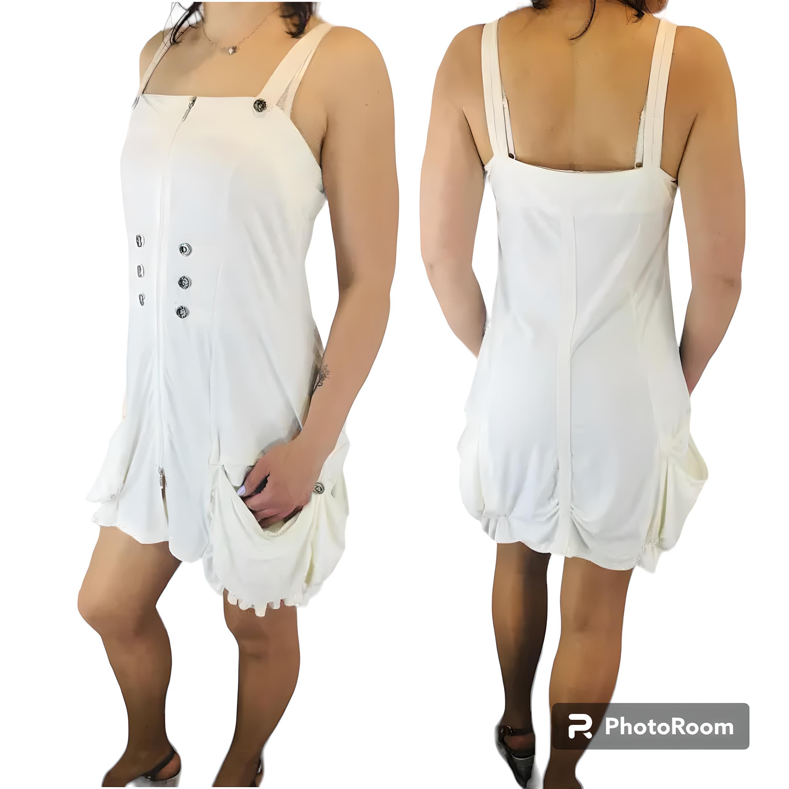Other White Avant Garde Sundress Sz M NEW Size M / US 6-8 / IT 42-44 - 9 Thumbnail