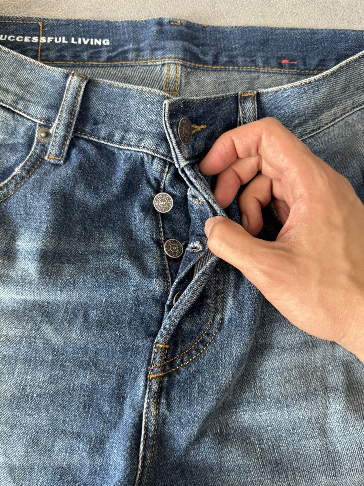 Diesel × Vintage Diesel Y2K denim jeans pants baggy vintage style size 32 M Size US 32 / EU 48 - 11 Thumbnail