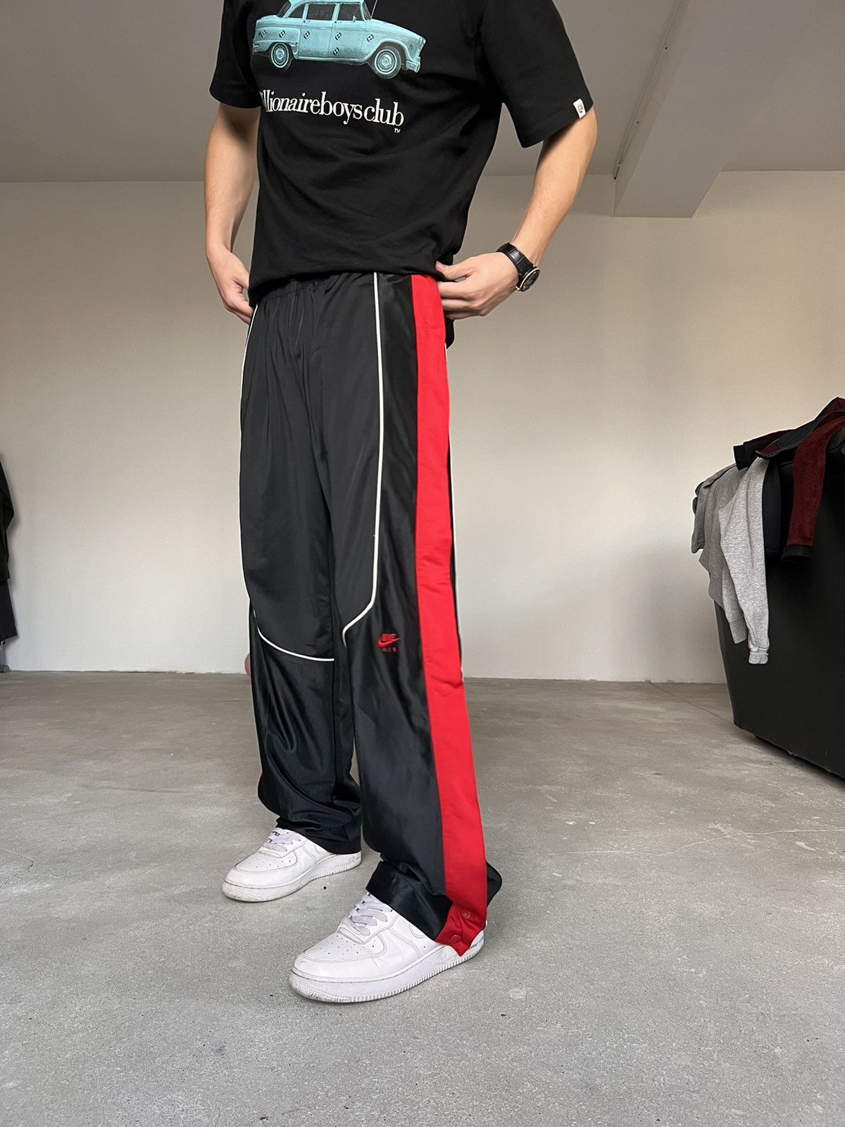 Nike Rare Vintage Nike Pants Black Size US 32 / EU 48 - 12 Thumbnail