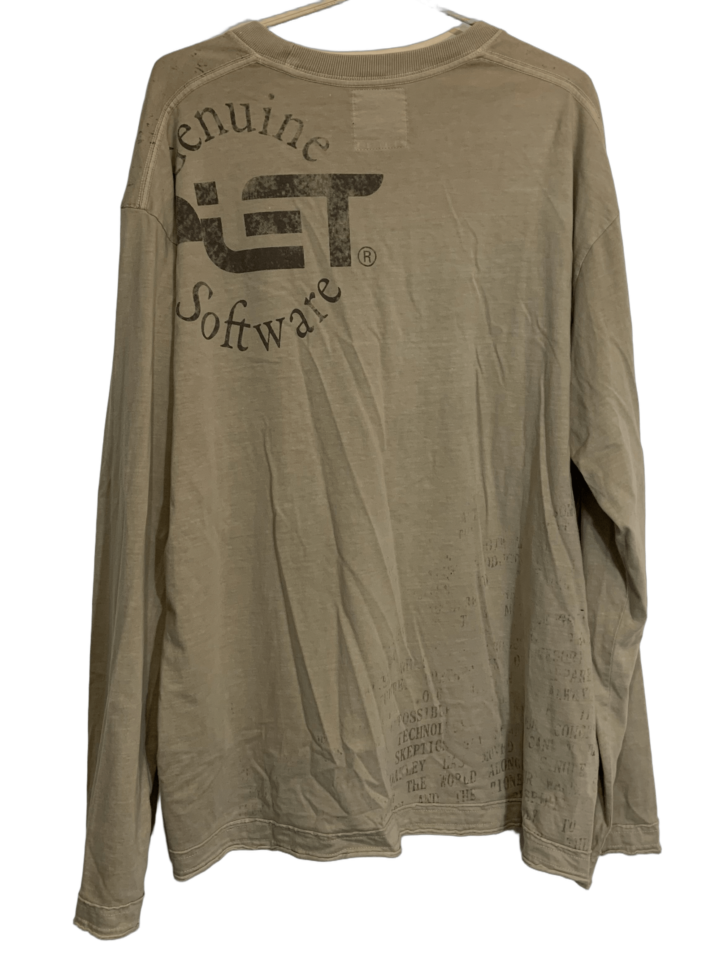 Oakley × PIET Camiseta Rusted Skull Long Sleeve Size US L / EU 52-54 / 3 - 3 Thumbnail