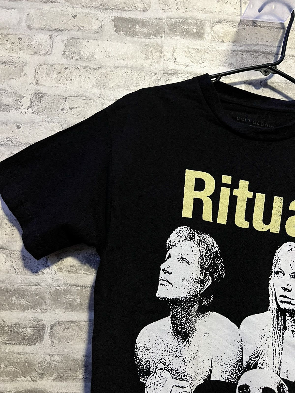 G59 Records CULT GLORIA - RITUAL TASK FORCE T- SHIRT (BLACK) MEDIUM Size US M / EU 48-50 / 2 - 4 Thumbnail