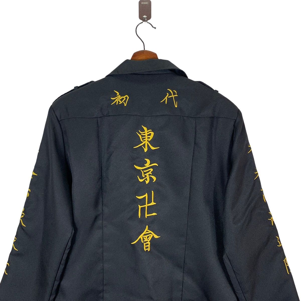 VINTAGE JAPAN MOTORCYCLE GENG CLUB BUTTON JACKET