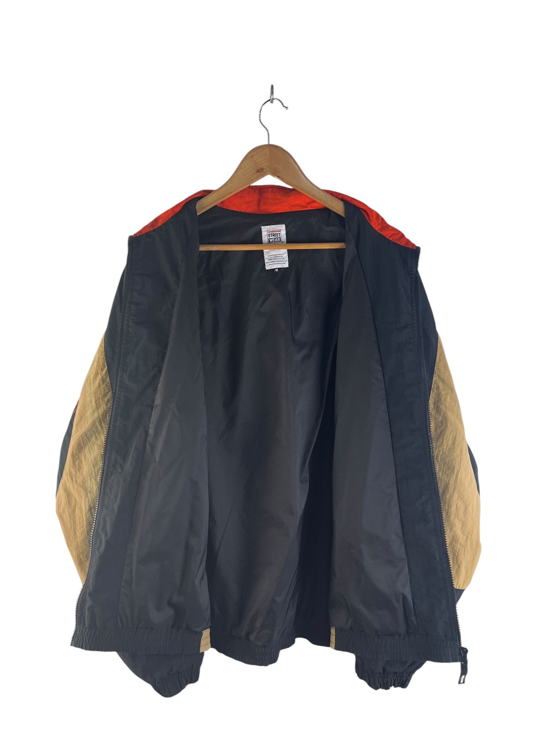 Vision Streetwear Vision Street Wear Color Block Nylon Track Jacket Size US M / EU 48-50 / 2 - 4 Thumbnail