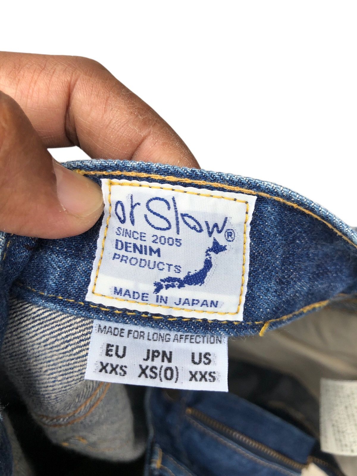 Japanese Brand × Orslow 🔥Orslow OG Blue Jeans 🔥 Size 25" / US 0 / IT 36 - 6 Thumbnail