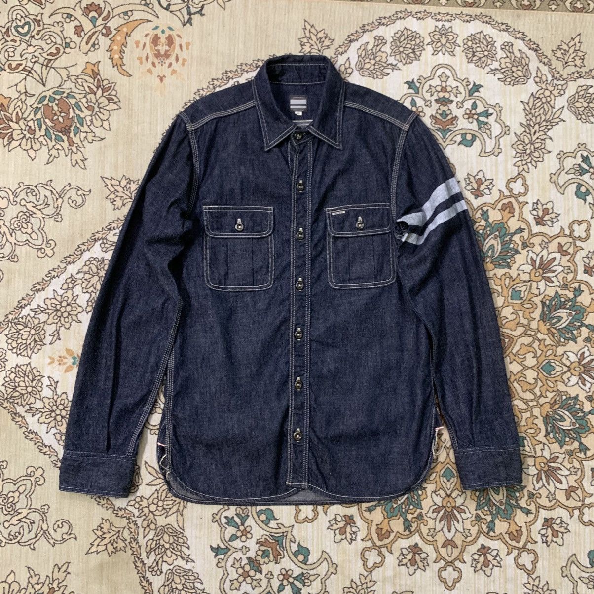 Momotaro Jeans MOMOTARO SHIRT DENIM Size US M / EU 48-50 / 2 - 1 Thumbnail