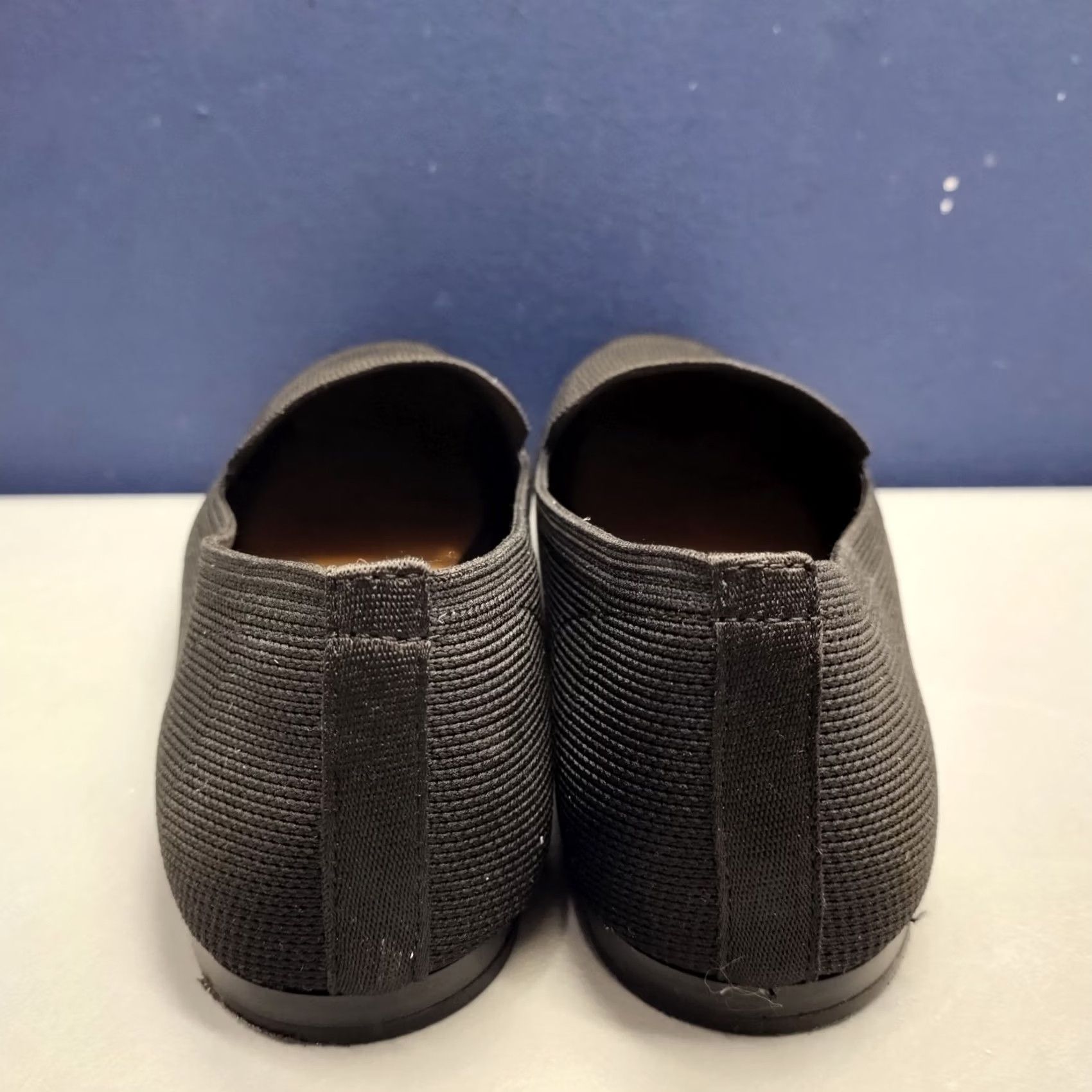 Vintage Kelly & Katie Soren Knit Loafers Womens Size: 8M Black Slip On Comfort Square Toe Loafer - Pre-owned Size US 8 / IT 38 - 5 Thumbnail