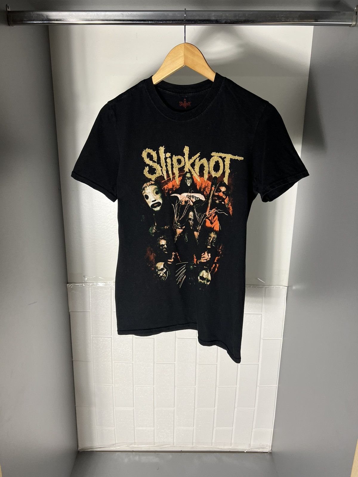 Band Tees VINTAGE SLIPKNOT WORLD TOUR ROCK T-SHIRT RETRO METAL Y2K 90s Size US S / EU 44-46 / 1 - 3 Thumbnail