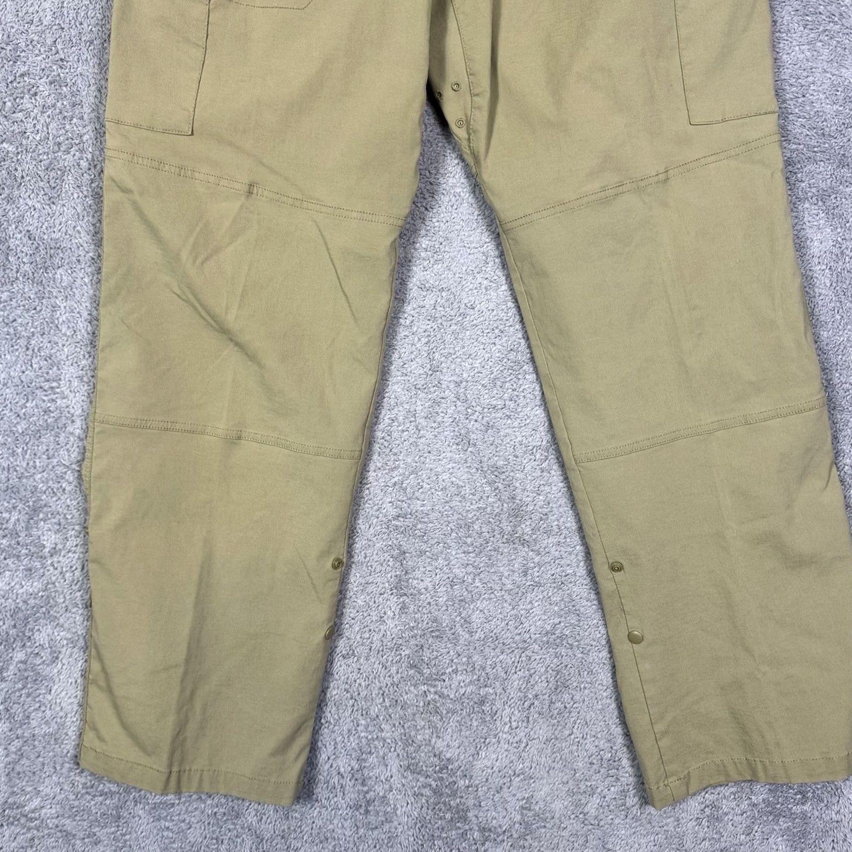 Prana Prana Womens Size 34 Softshell Roll Up Zip Convertible Vintage Stretch Pants Size US 34 / EU 50 - 2 Thumbnail