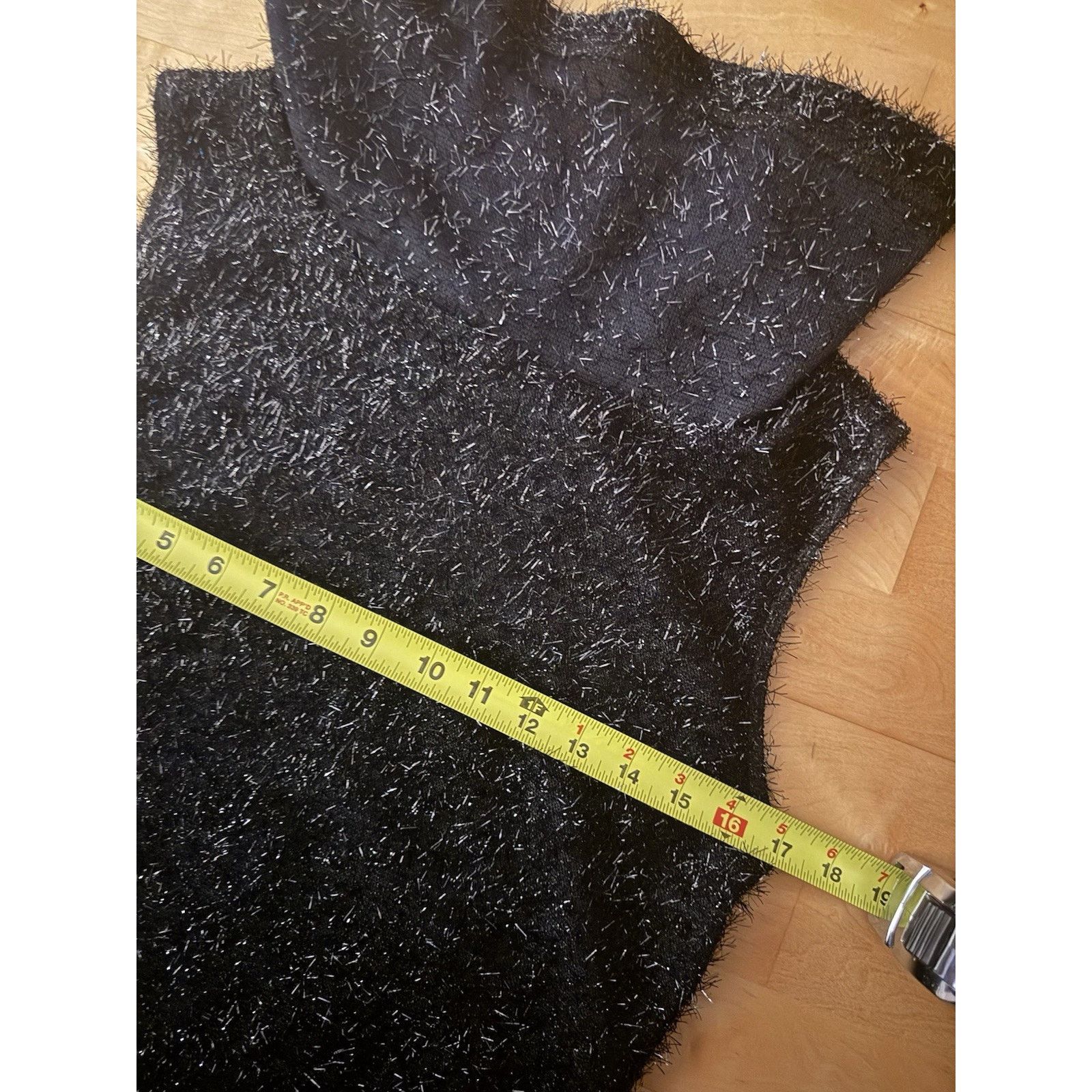 Willi Smith Willie Smith Funnel Neck Fuzzy Tinsel Sleeveless Sweater M Size M / US 6-8 / IT 42-44 - 4 Thumbnail