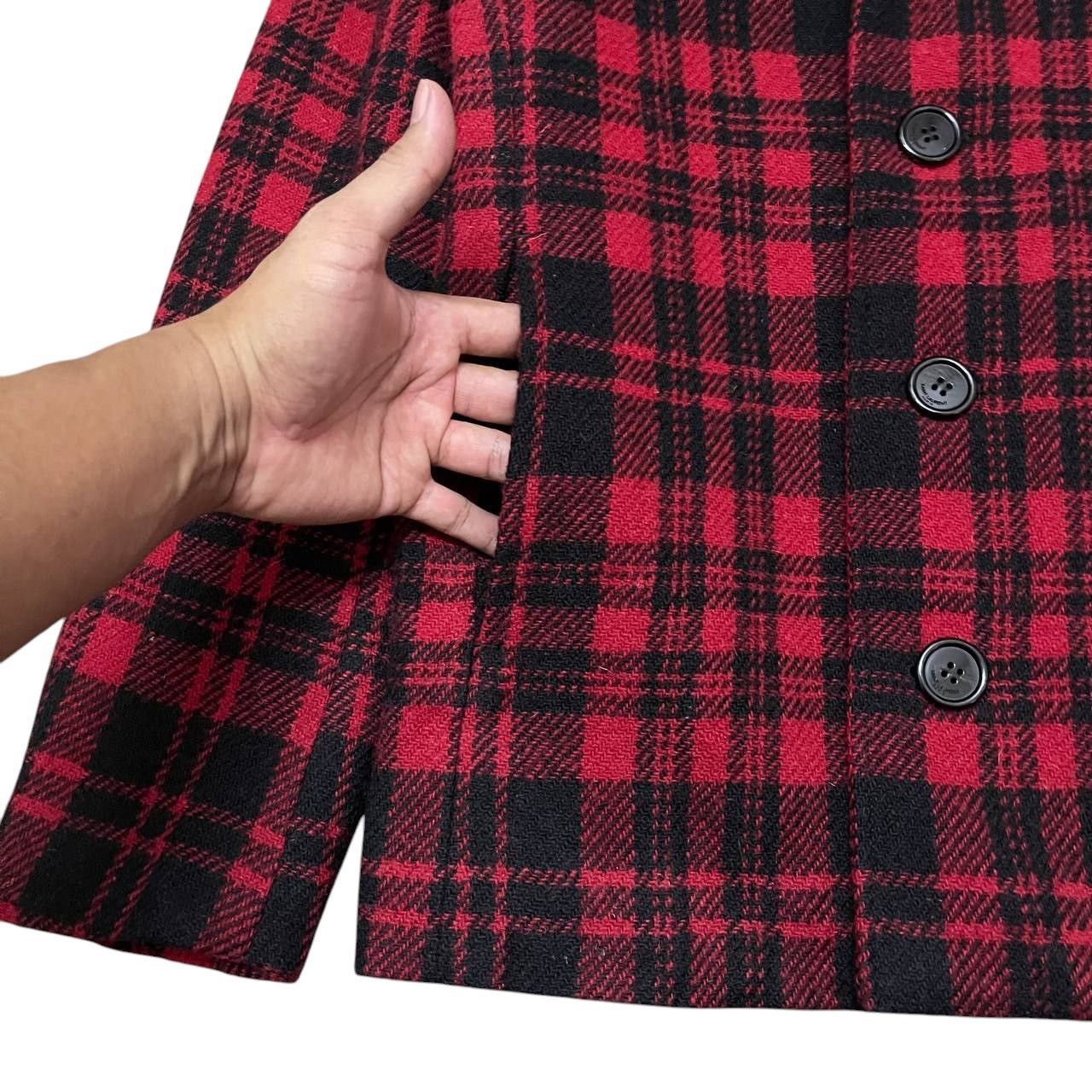 Saint Laurent Paris Runway FW14 SLP Hedi Slimane Western Coat Checked Suede Size US M / EU 48-50 / 2 - 8 Thumbnail