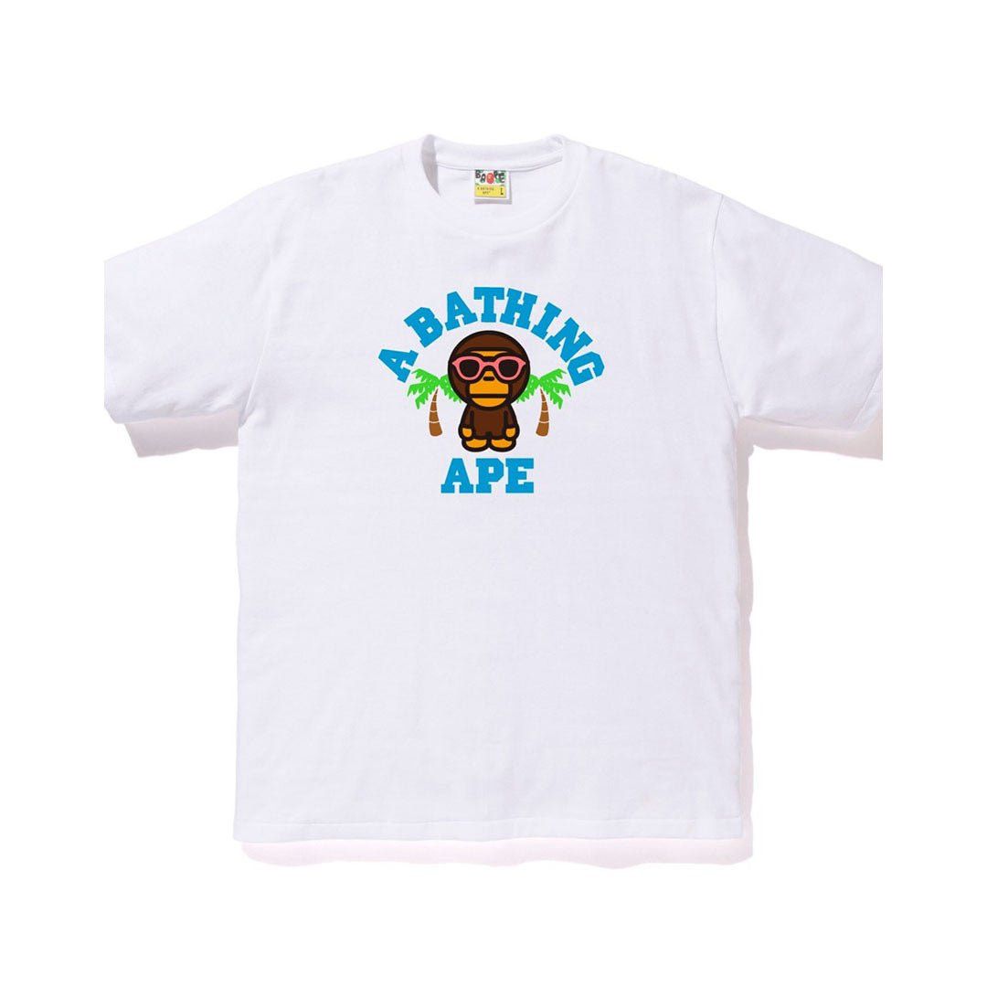 Bape Baby Milo Summer College White Tee Size US S / EU 44-46 / 1 - 1 Preview