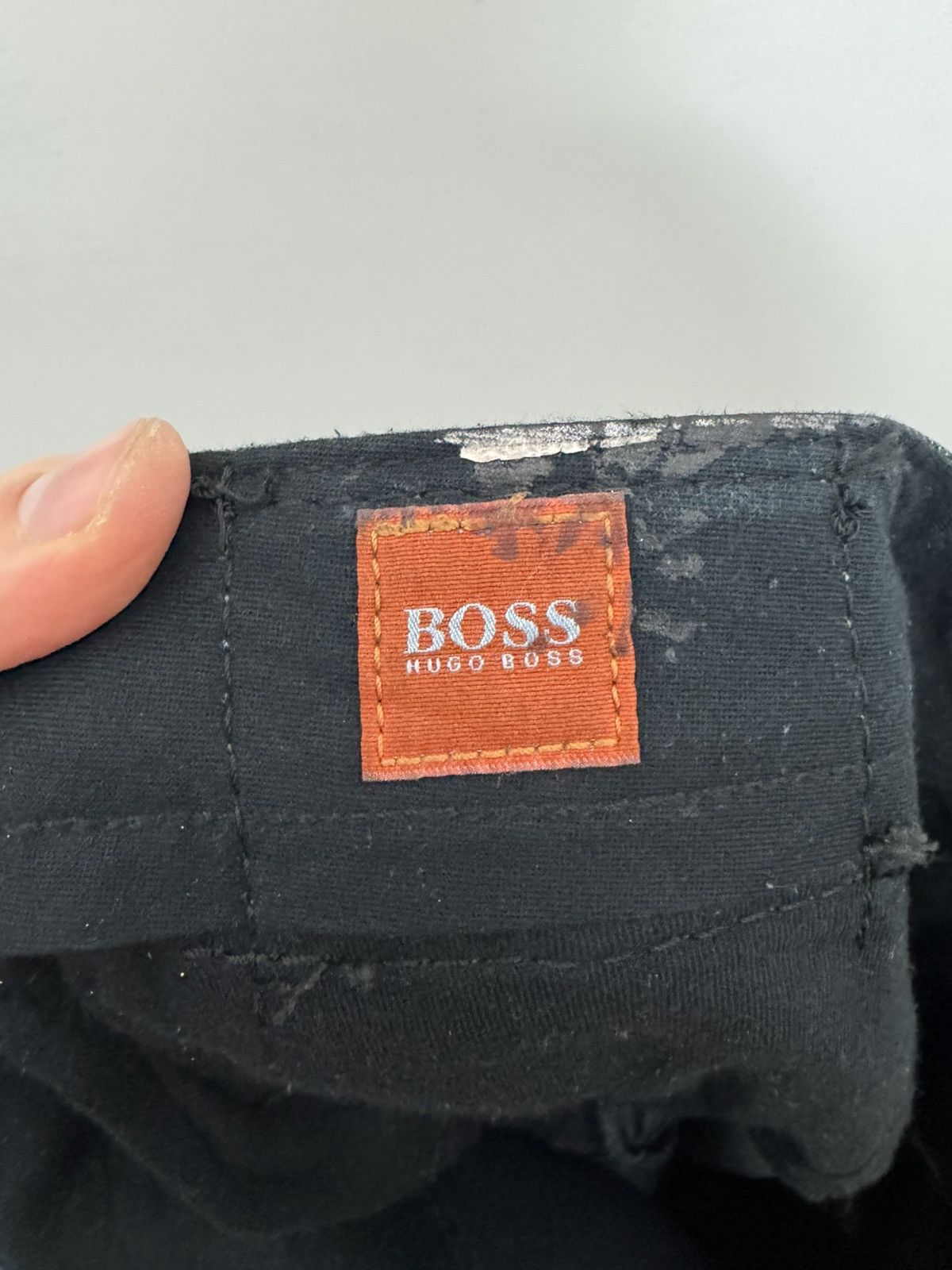 Hugo Boss Hugo Boss Avant Garde Waxed Pants Hand Crafted Rare Luxury Size US 34 / EU 50 - 6 Thumbnail