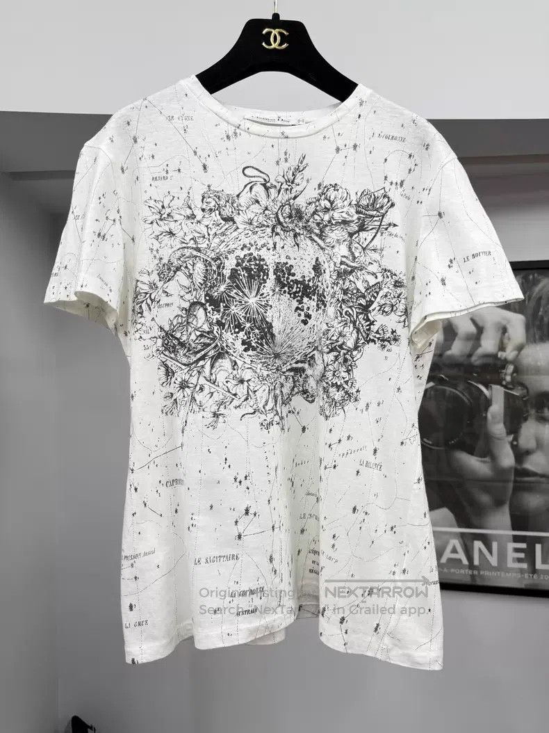 Dior Dior Black and white constellation print short-sleeved T-s Size M / US 6-8 / IT 42-44 - 1 Thumbnail