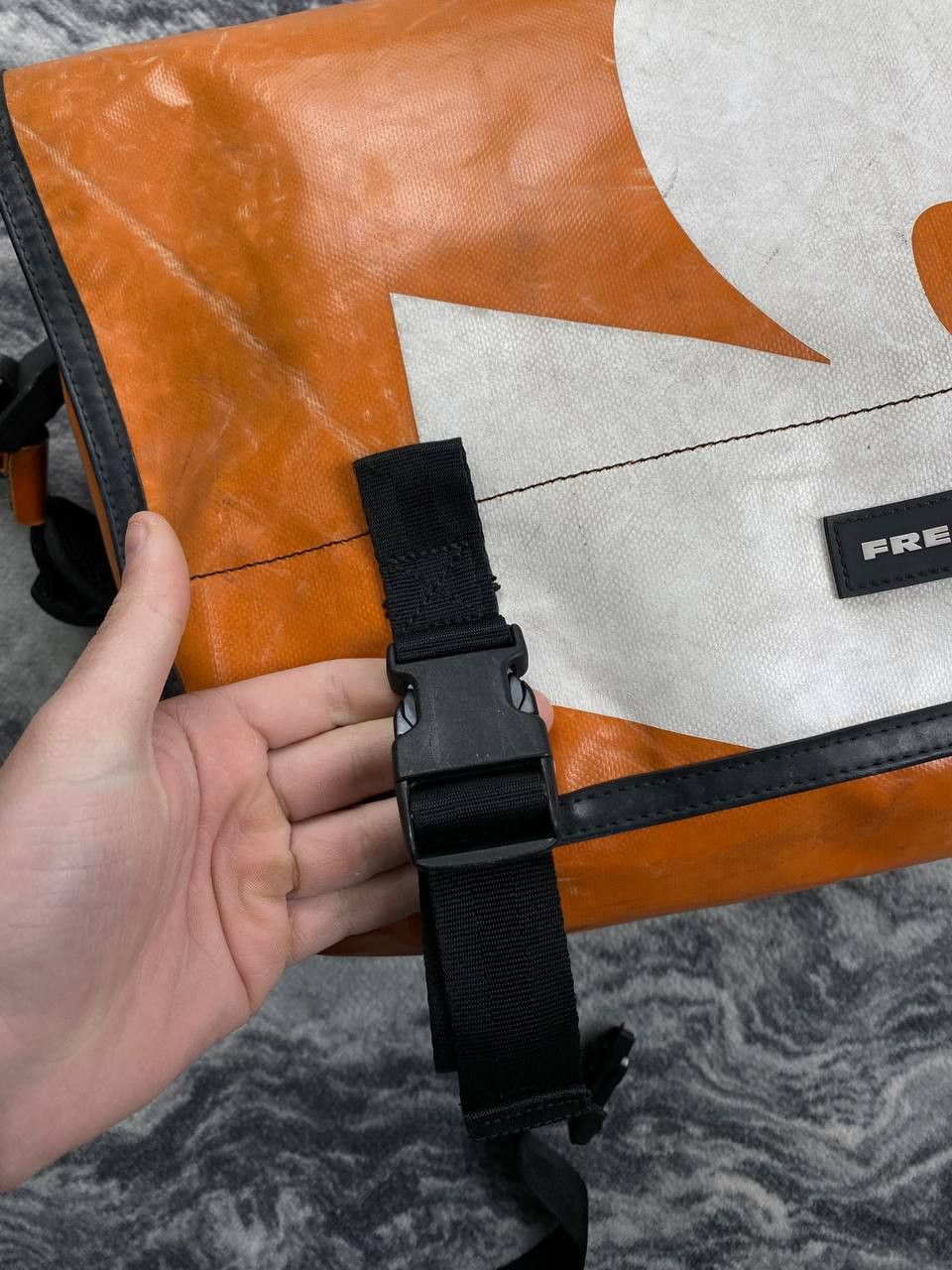Freitag Freitag F31 Large Shoulder Bag Orange Size ONE SIZE - 9 Thumbnail