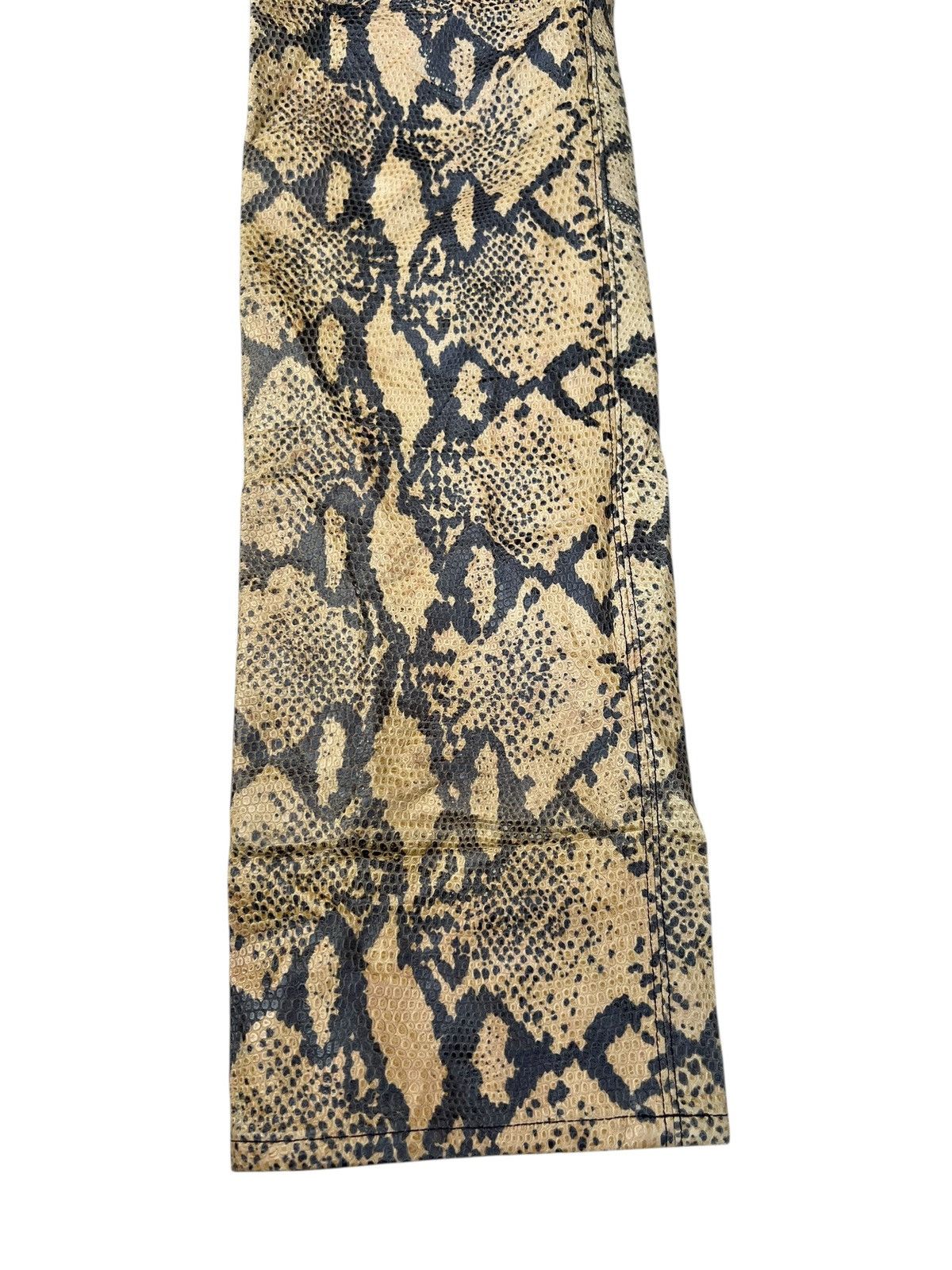 A&G Rock MEGA RARE! A&G Rock Real Python Skin Montana Streetwear Pant Size US 26 / EU 42 - 11 Thumbnail