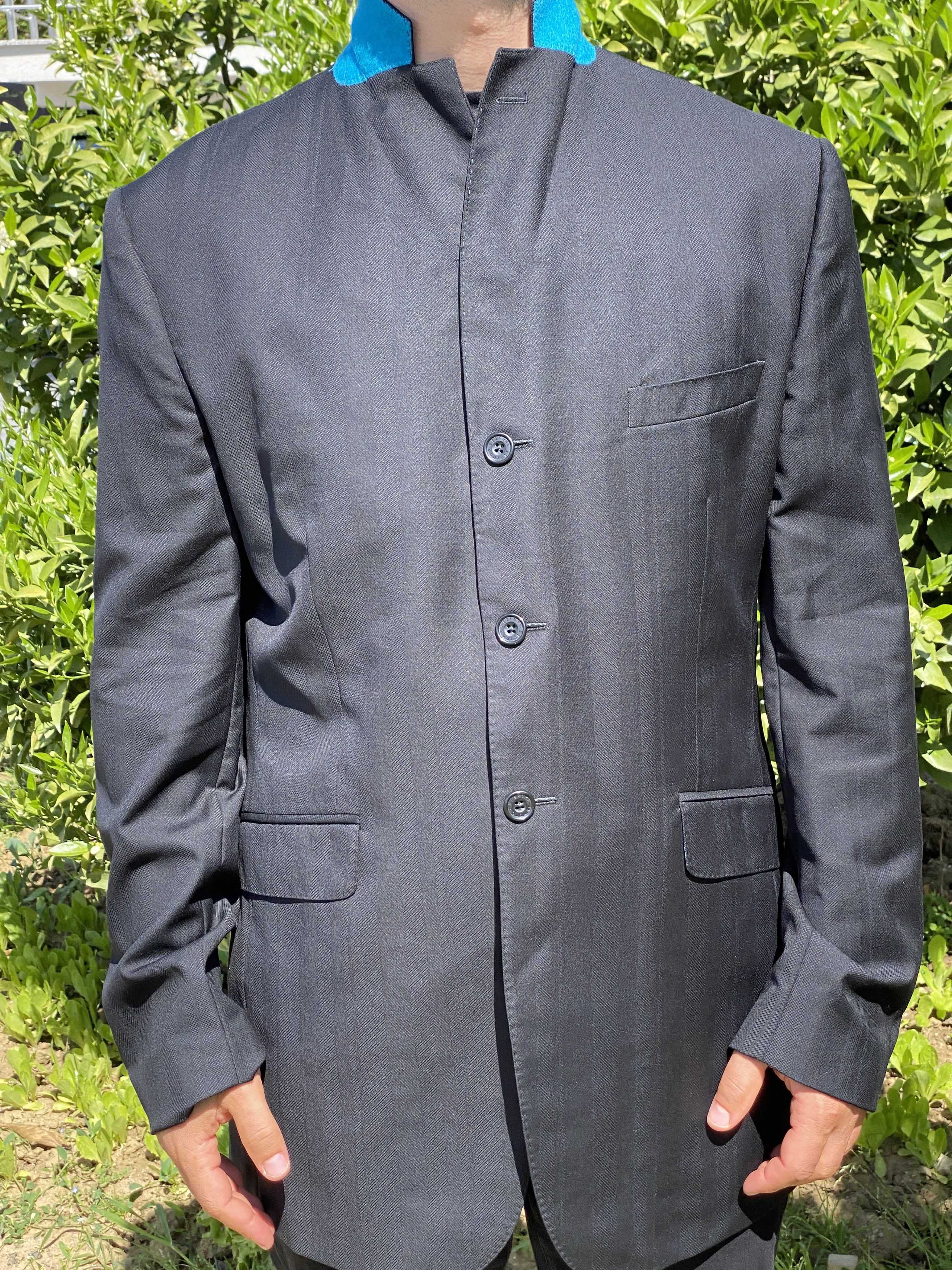 Ozwald Boateng Oswald Boateng Bespoke Couture Blazer Formal Jacket Size 46 Size 46R - 10 Thumbnail