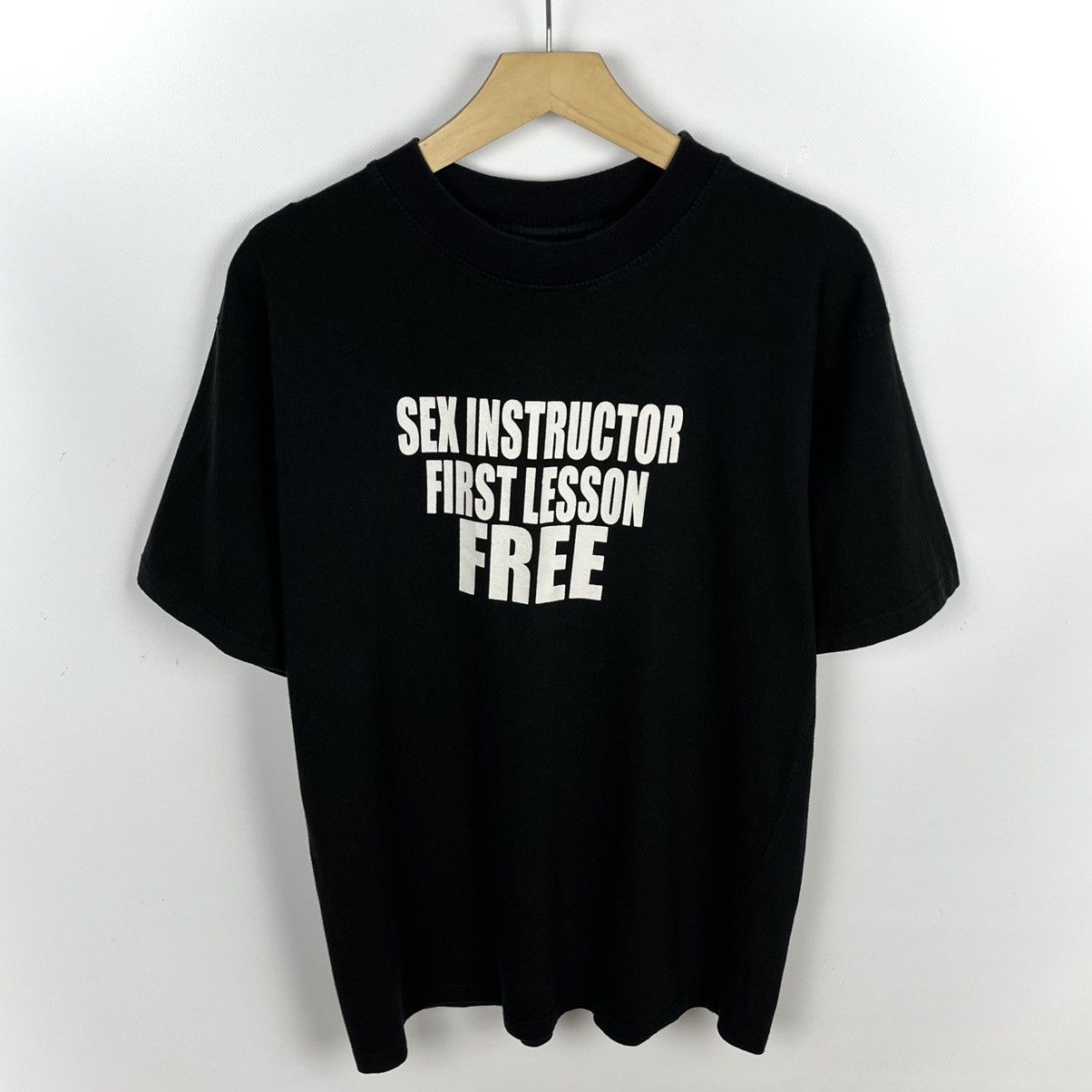 Vintage Vintage Sex Instructor Humor y2k graphic tee 90’s Size US M / EU 48-50 / 2 - 1 Thumbnail