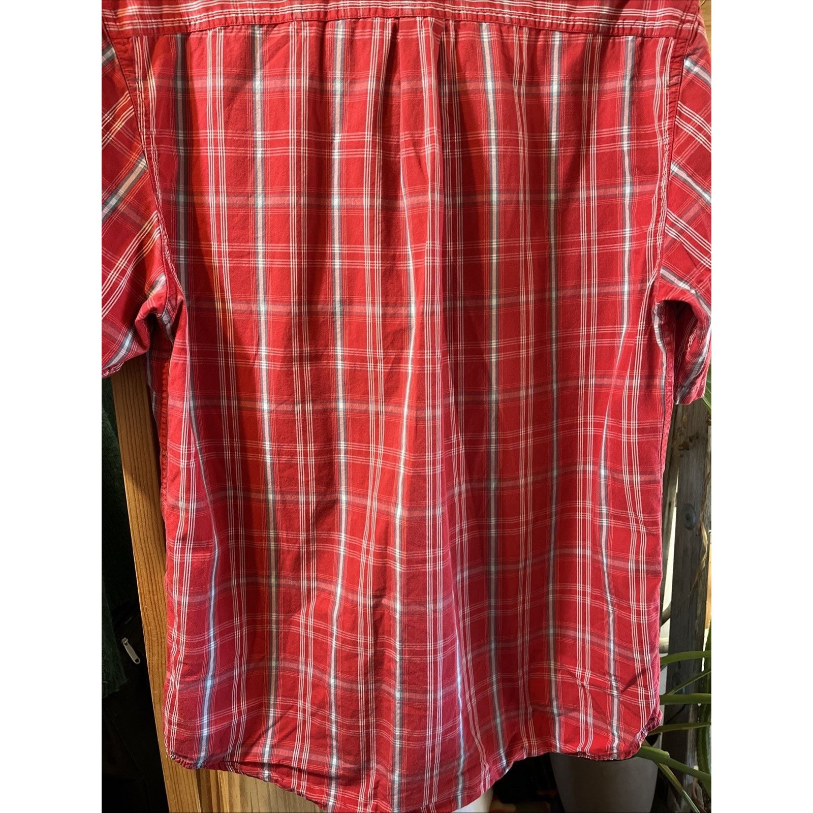 Carhartt Cabelas Shirt Men’s M Button Red Plaid Short Sleeve Cotton Size US M / EU 48-50 / 2 - 8 Thumbnail