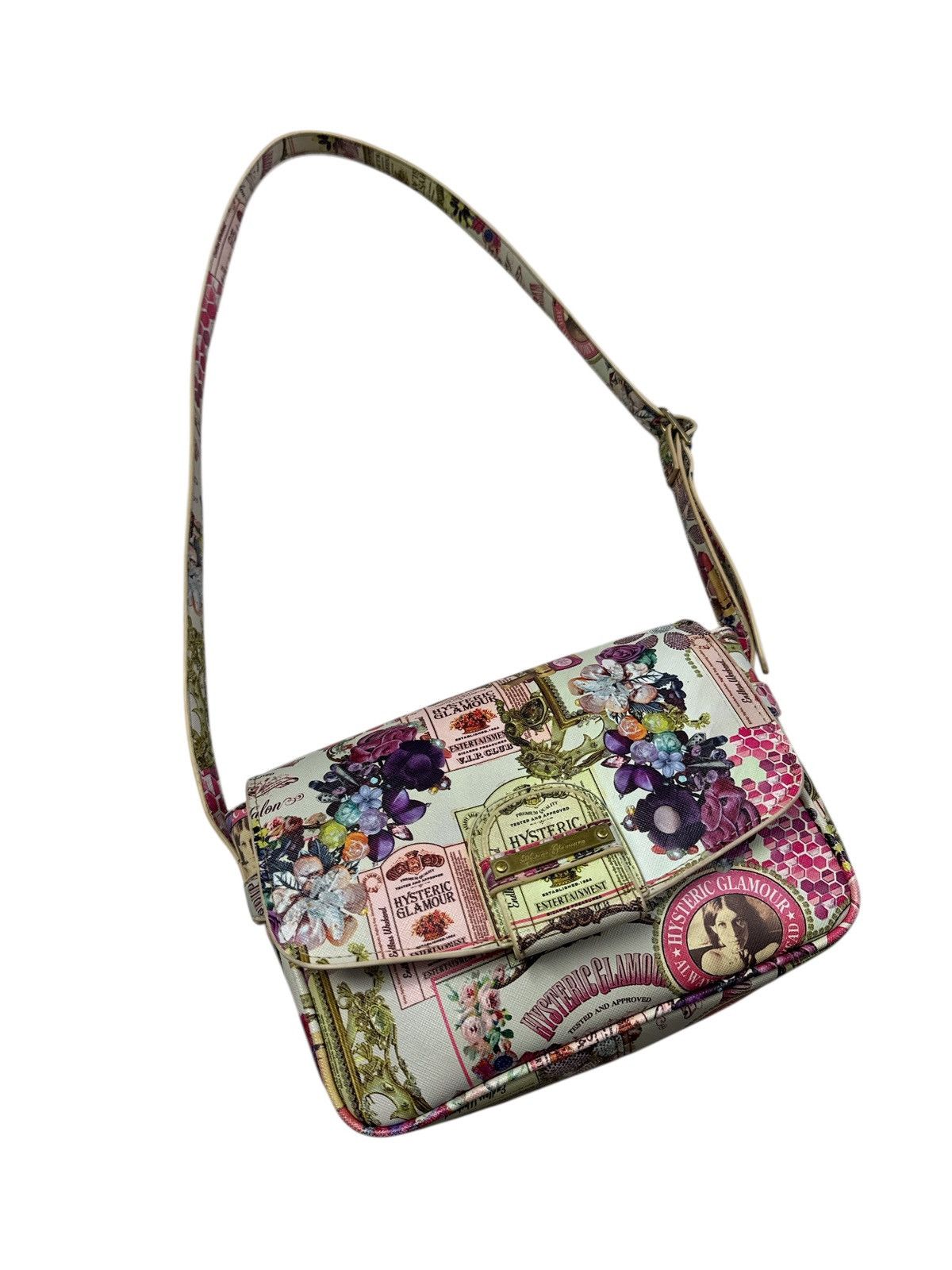 Hysteric Glamour HYSTERIC GLAMOUR FULLPRINT SLING SHOULDER BAG Size ONE SIZE - 4 Thumbnail
